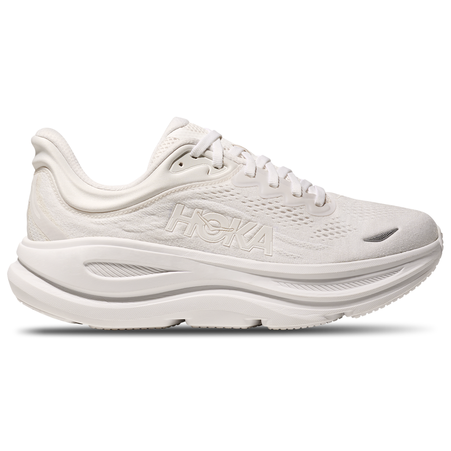 HOKA Bondi 9 - Men's - White/White
