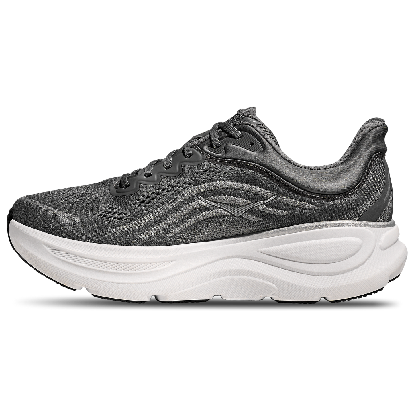 HOKA Bondi 9 - Men's - Silver/Grey