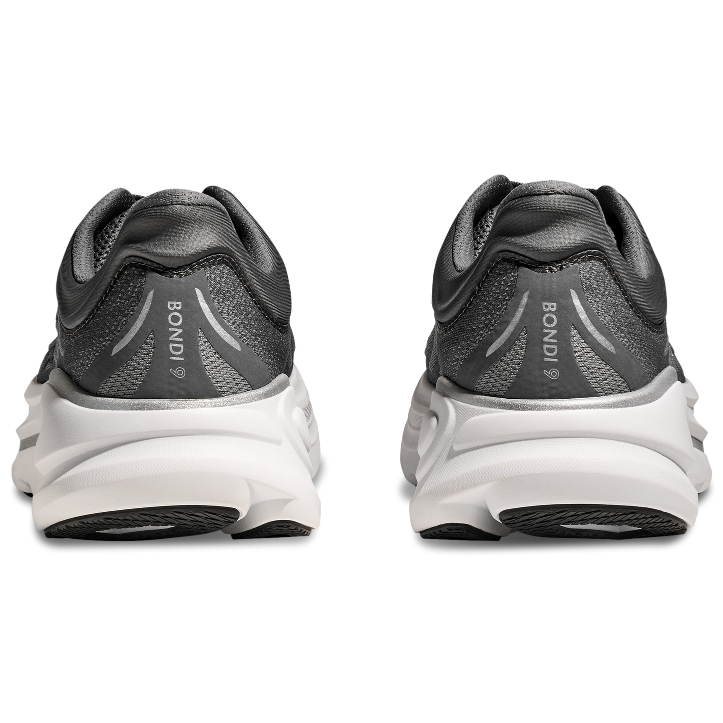 HOKA Bondi 9 - Men's - Silver/Grey