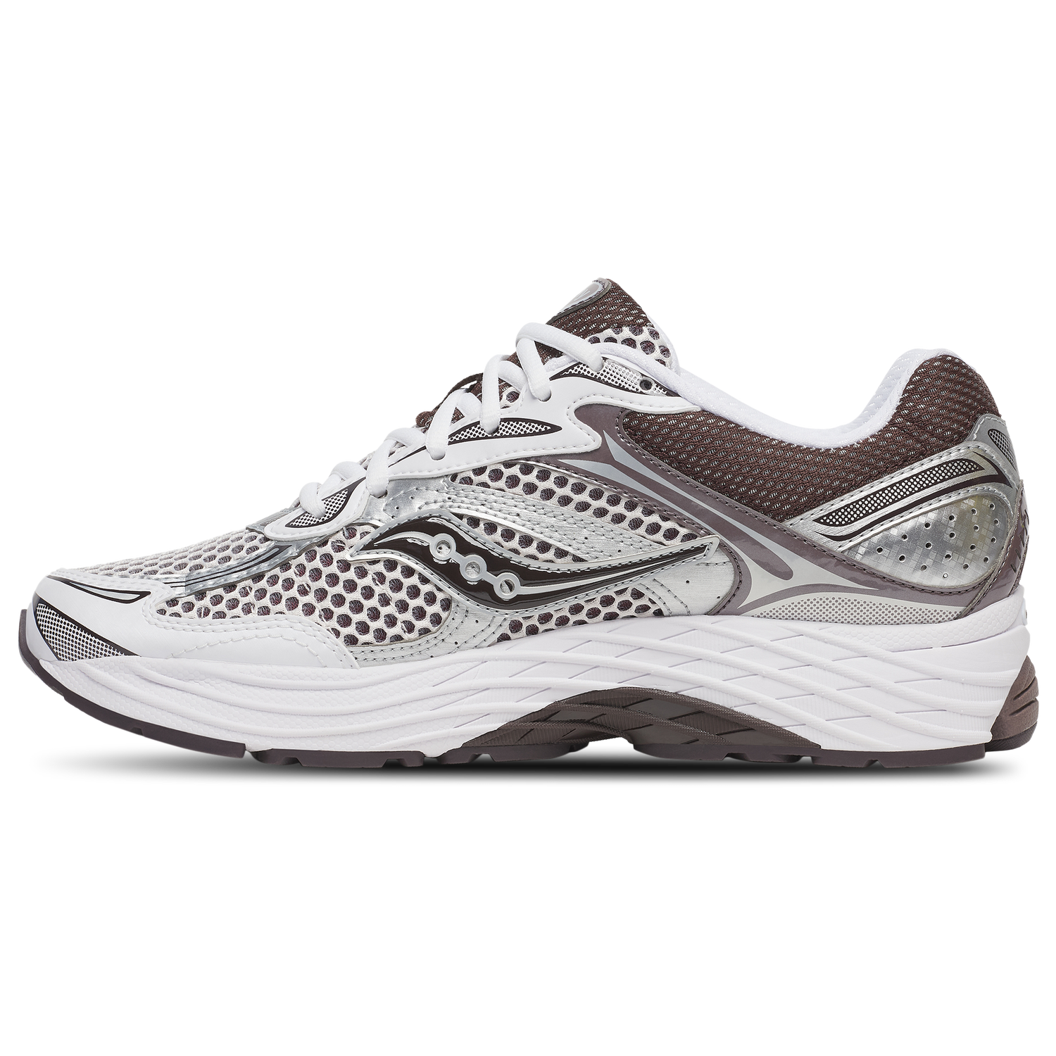 Saucony Progrid Omni 9 - Men's - White/Brown