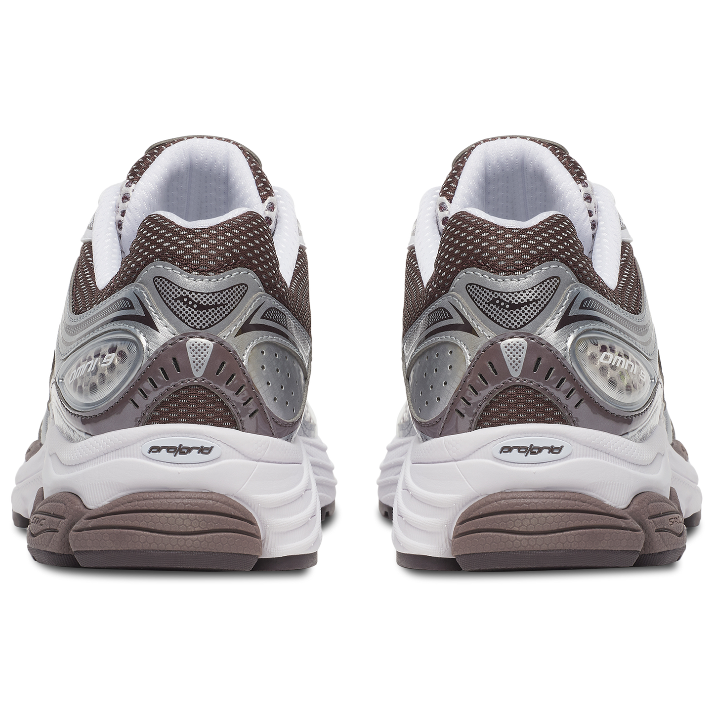 Saucony Progrid Omni 9 - Men's - White/Brown