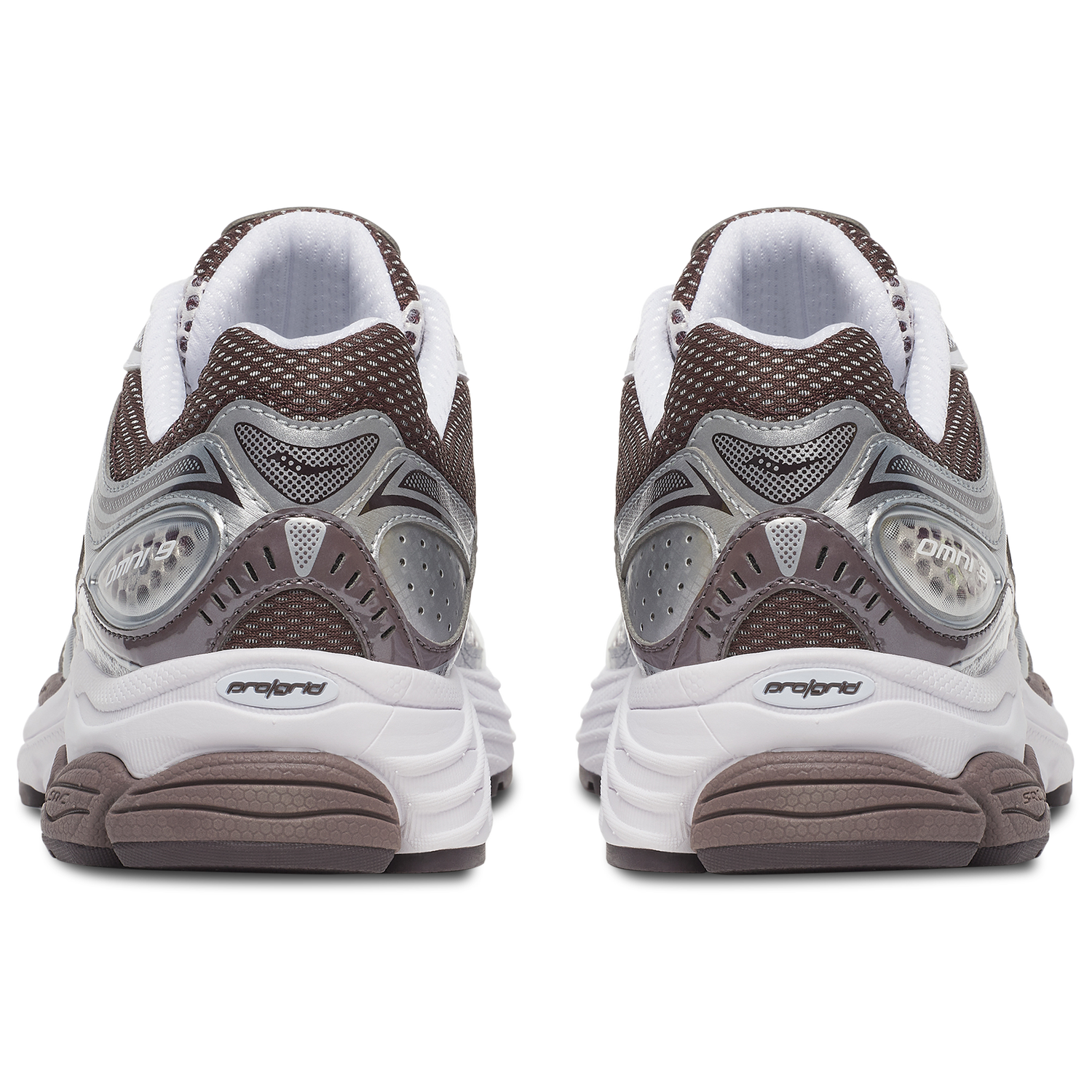 Saucony Progrid Omni 9 - Men's - White/Brown