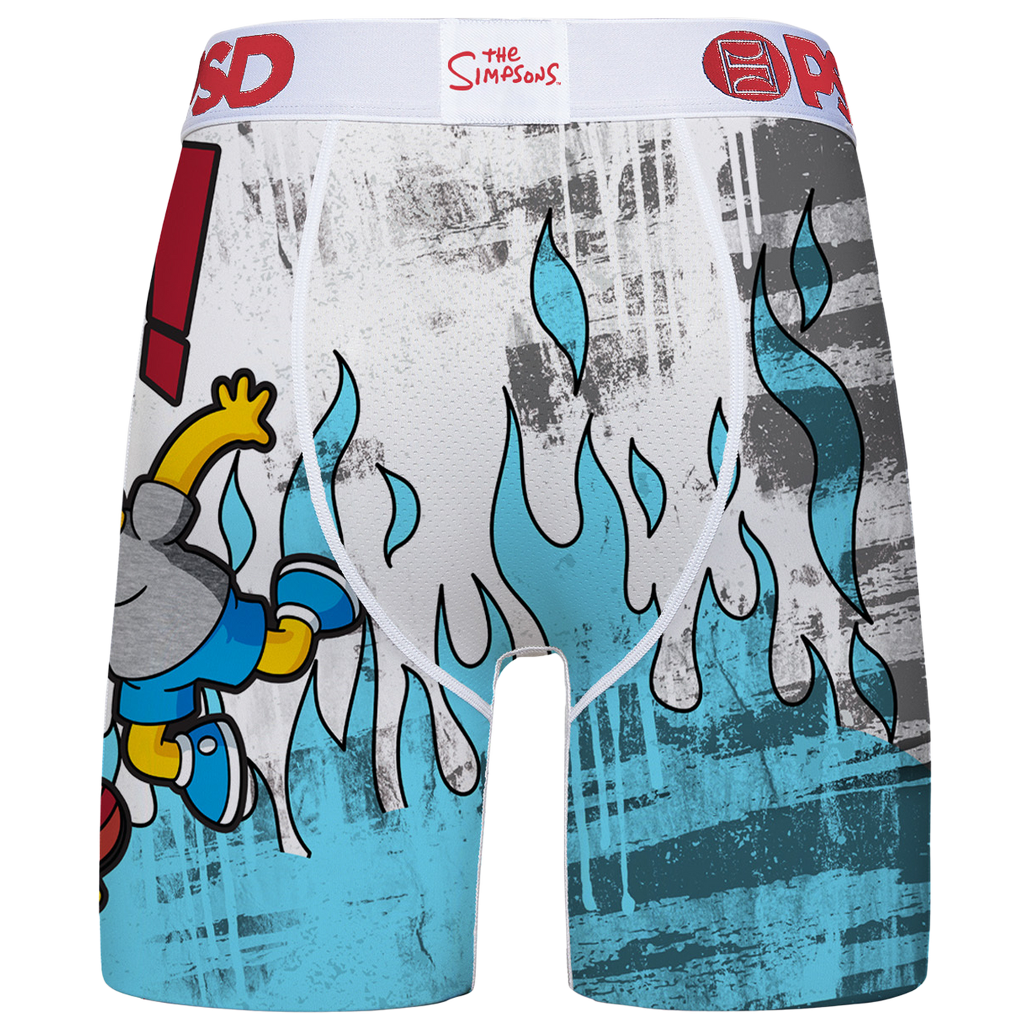 PSD Graphic Briefs - Men's - Red/Blue/White