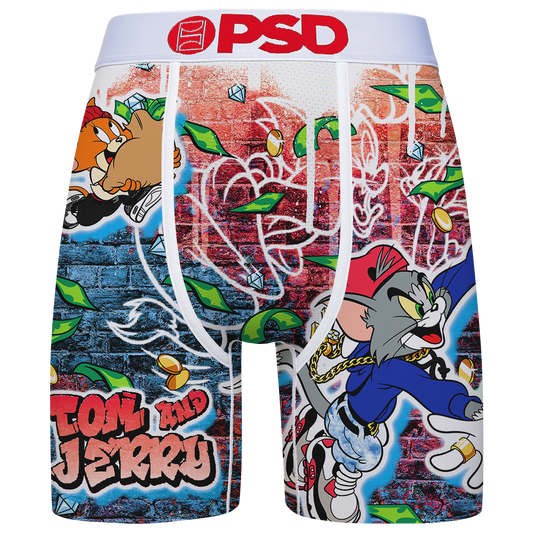 PSD T&J Trap Briefs - Men's - Red/White/Blue