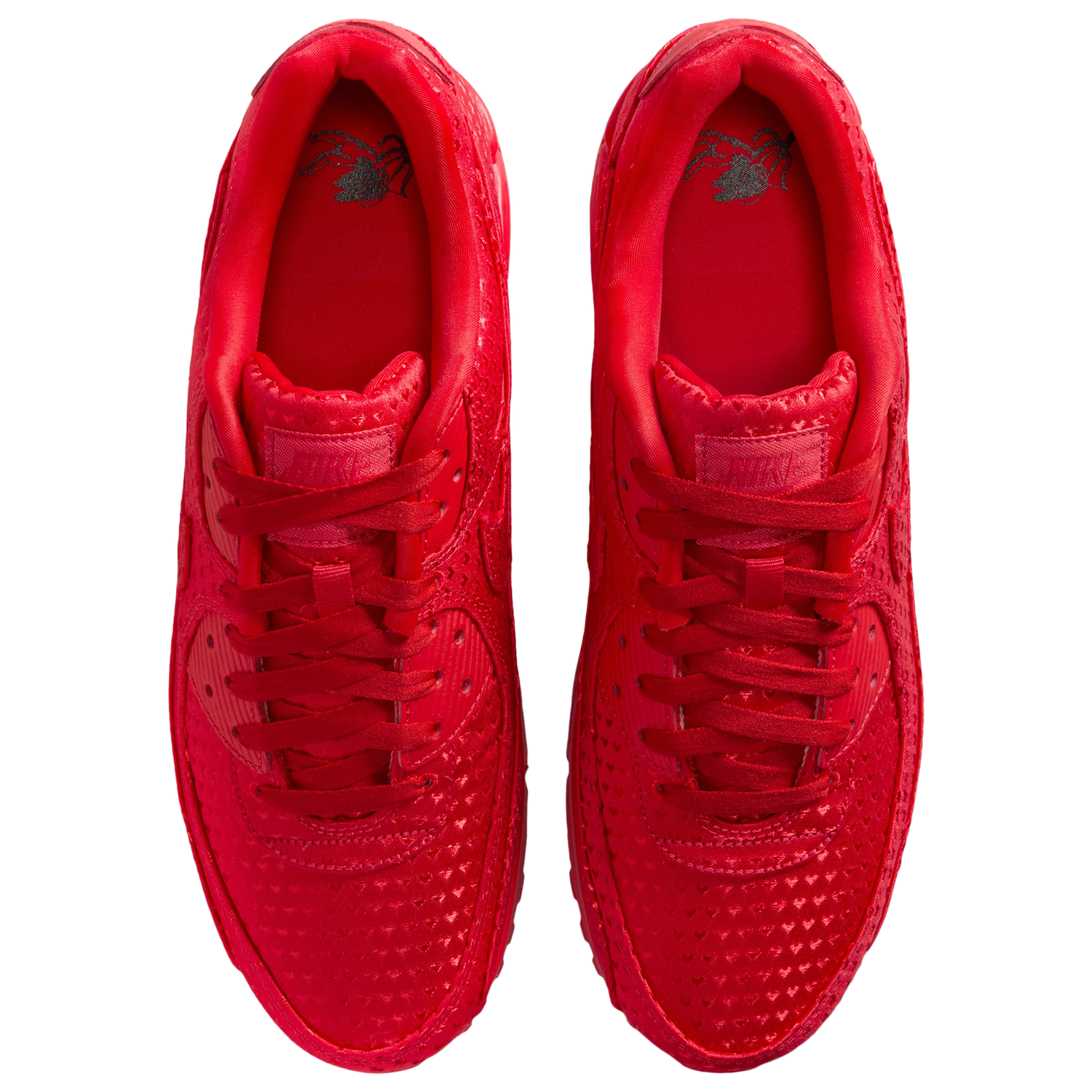 Nike Air Max 90 Premium - Men's - University Red/Black
