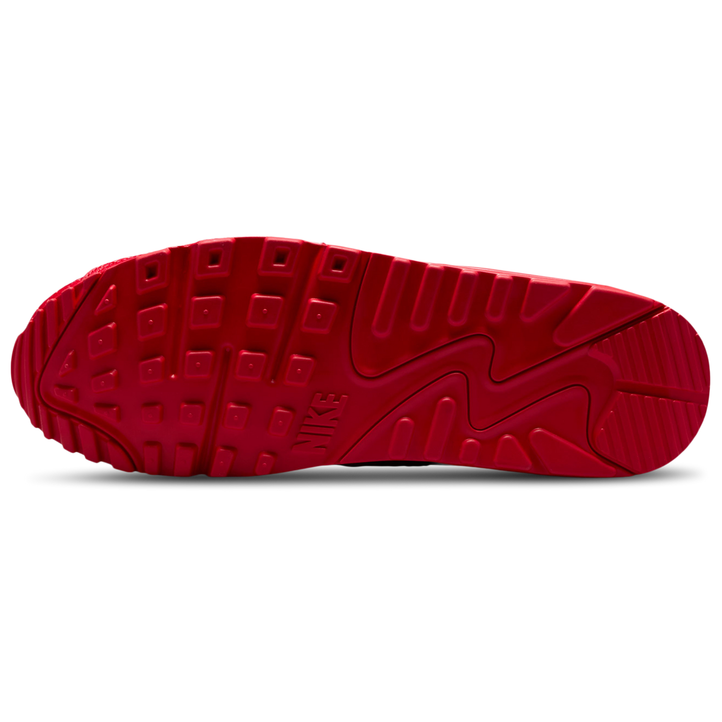 Nike Air Max 90 Premium - Men's - University Red/Black