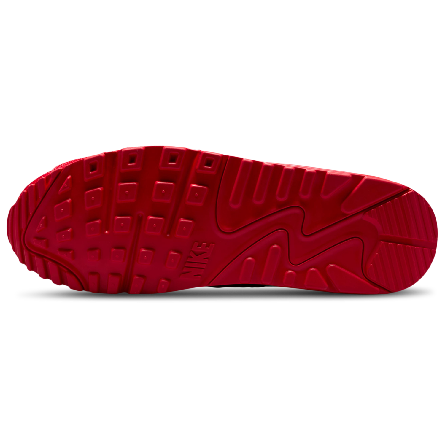 Nike Air Max 90 Premium - Men's - University Red/Black