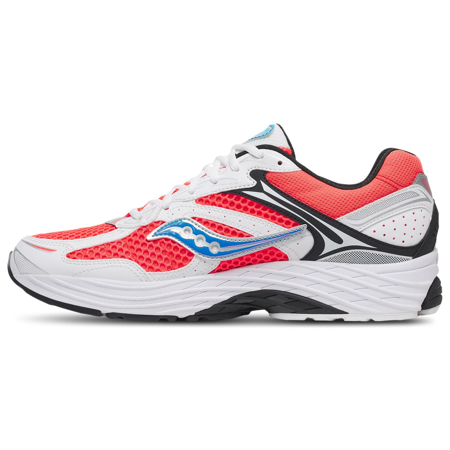 Saucony Progrid Omni 9 - Men's - White/Black/Viz Red