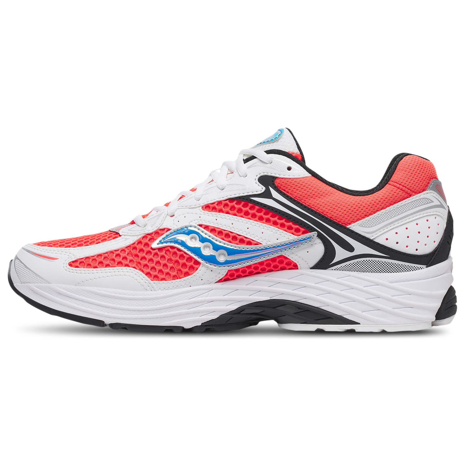 Saucony Progrid Omni 9 - Men's - White/Black/Viz Red