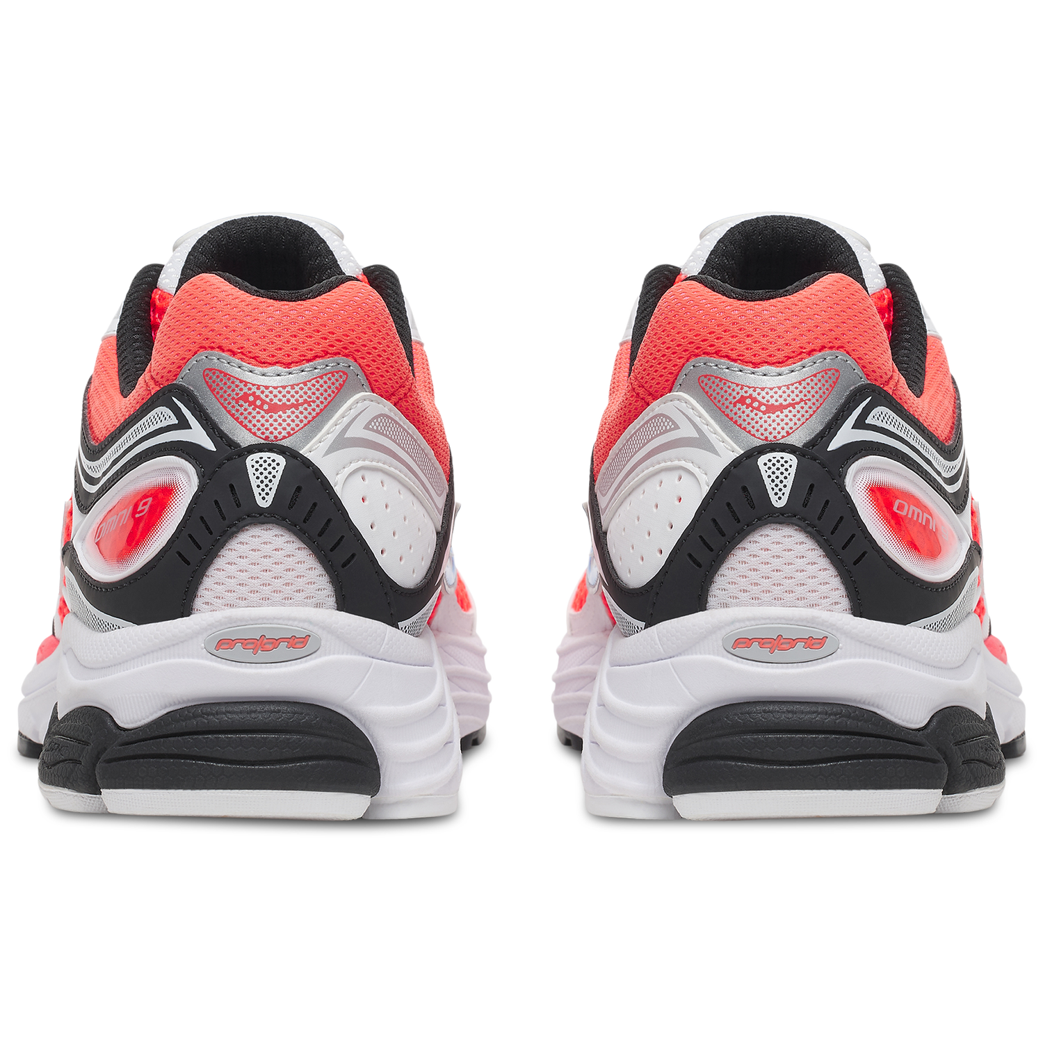 Saucony Progrid Omni 9 - Men's - White/Black/Viz Red