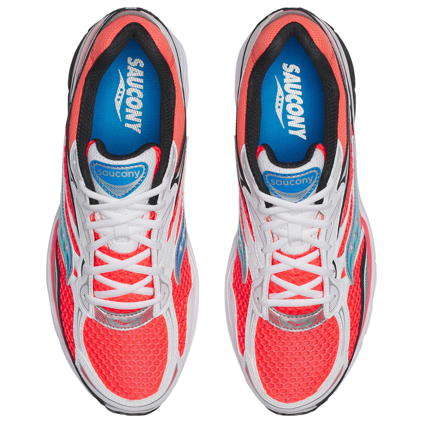 Saucony Progrid Omni 9 - Men's - White/Black/Viz Red