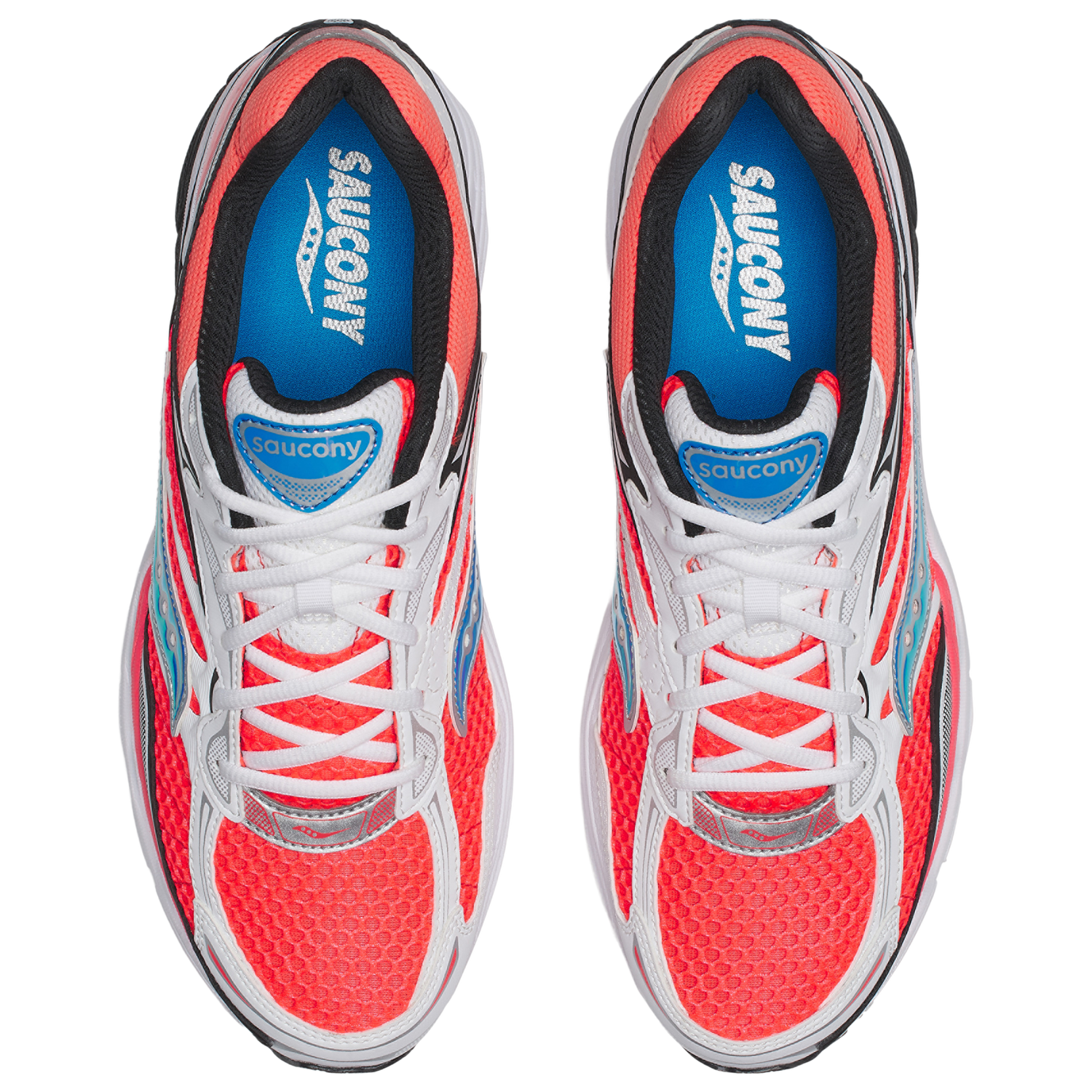 Saucony Progrid Omni 9 - Men's - White/Black/Viz Red
