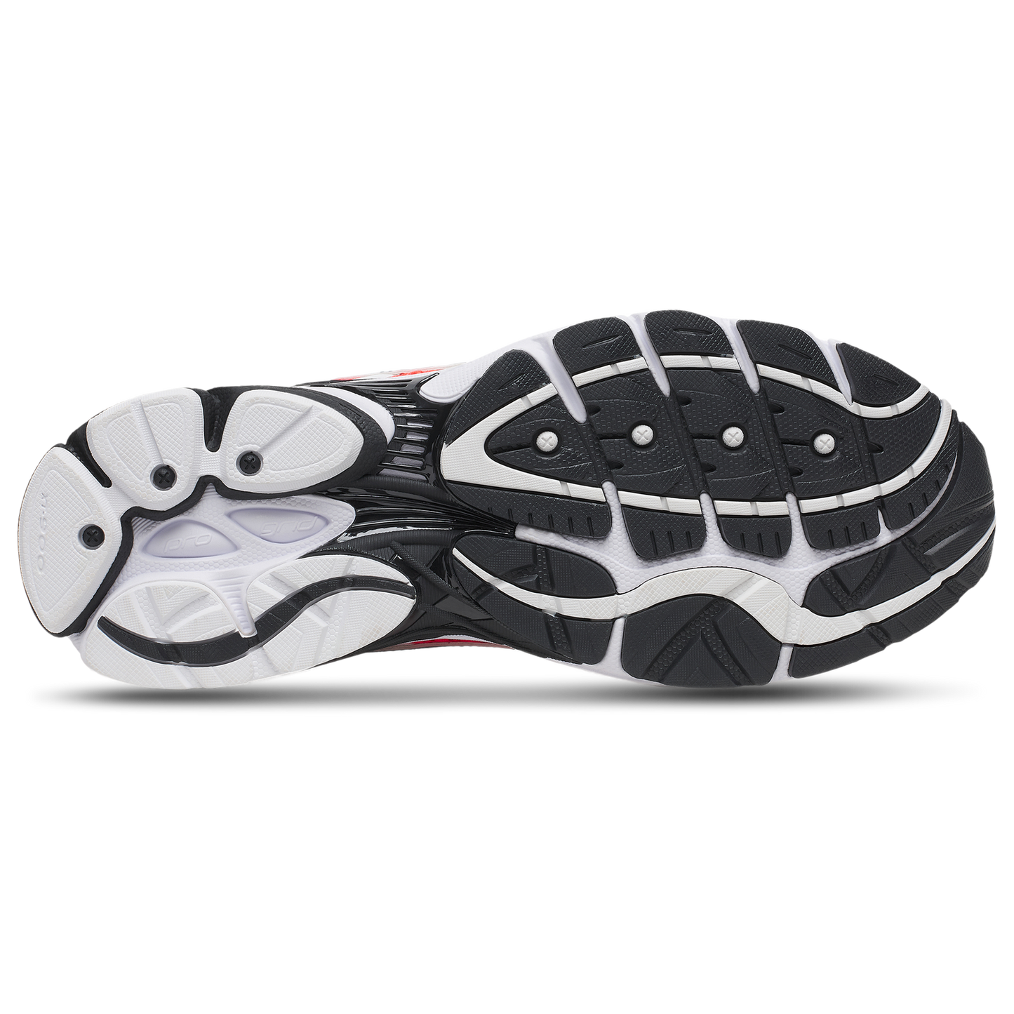 Saucony Progrid Omni 9 - Men's - White/Black/Viz Red