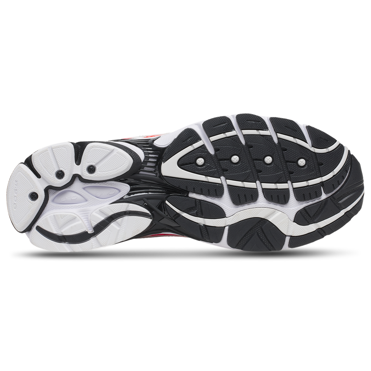 Saucony Progrid Omni 9 - Men's - White/Black/Viz Red
