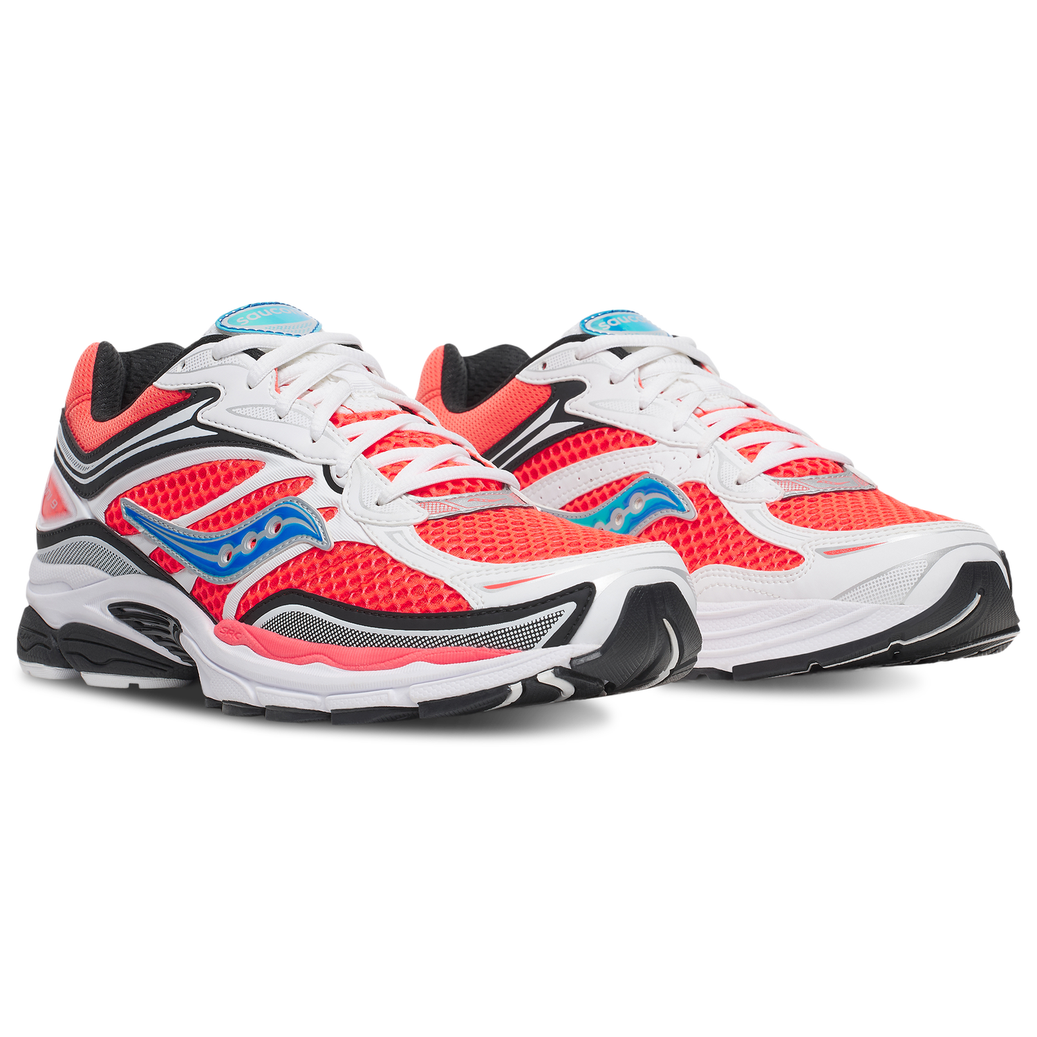 Saucony Progrid Omni 9 - Men's - White/Black/Viz Red