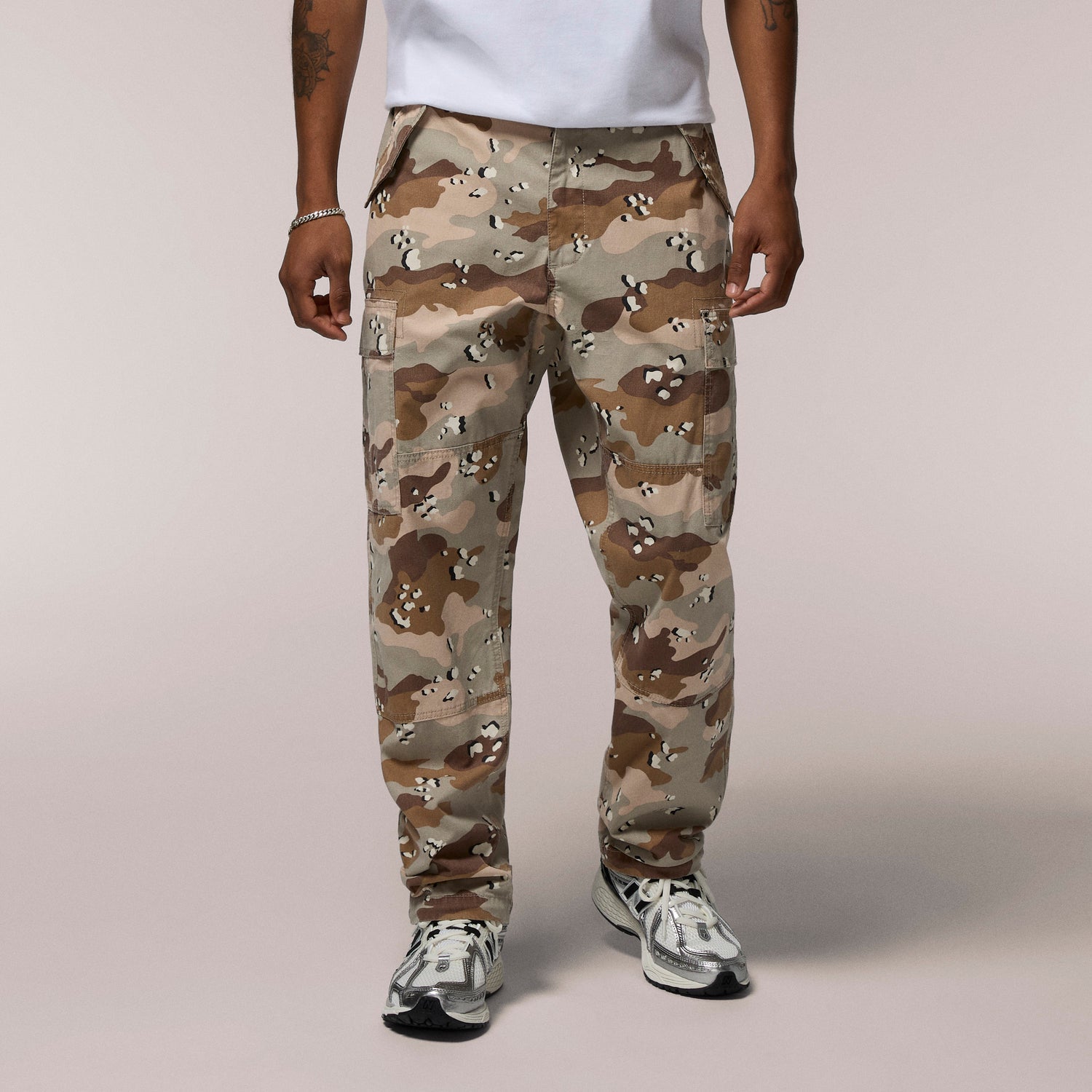 LCKR C-24 Standard Fit Cargo Pants - Men's - Camo/Sand Dune