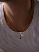 OCEAN GEMSTONE CHAIN | 18K Gold