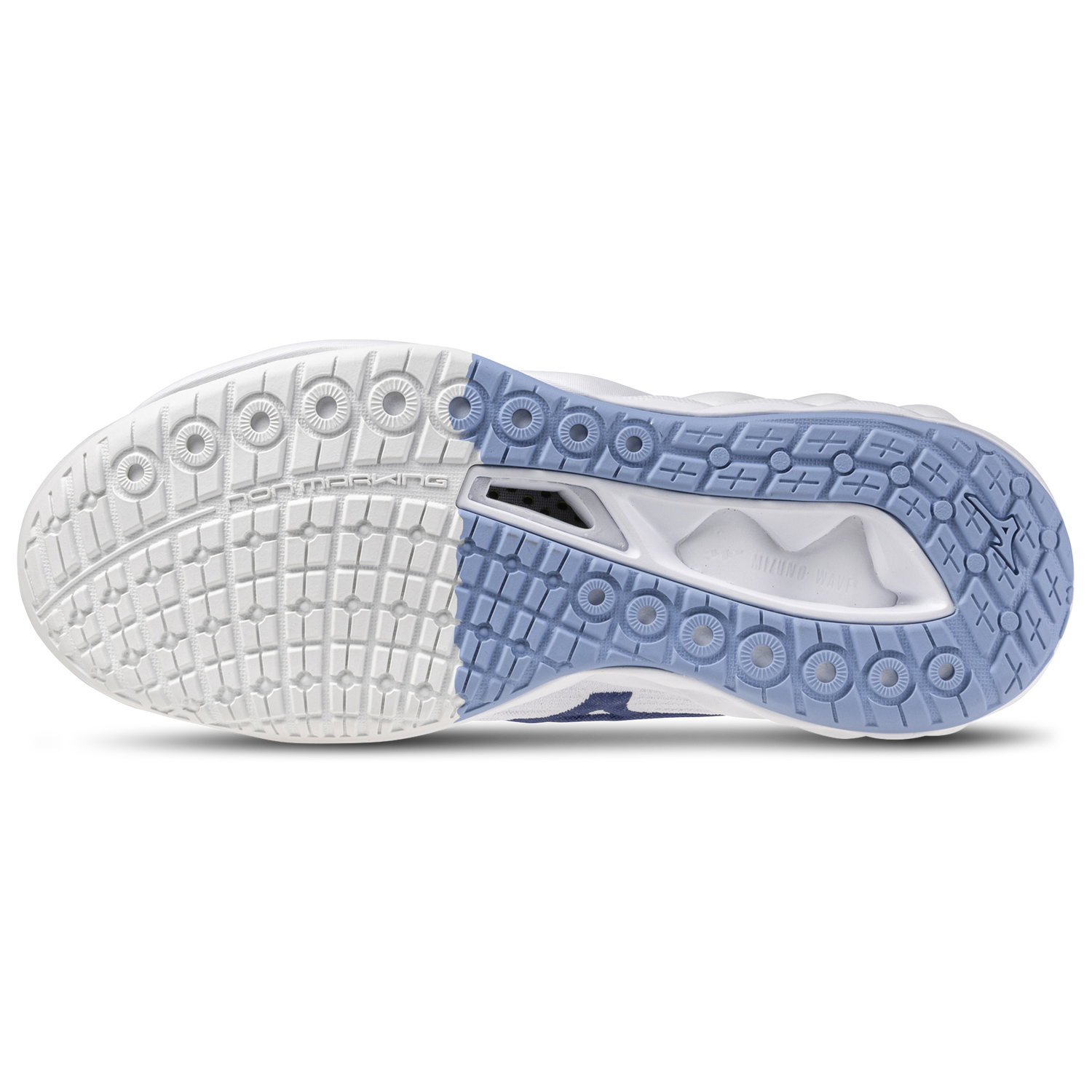 Mizuno Wave Luminous - Women's - White/Bell Weather Blue