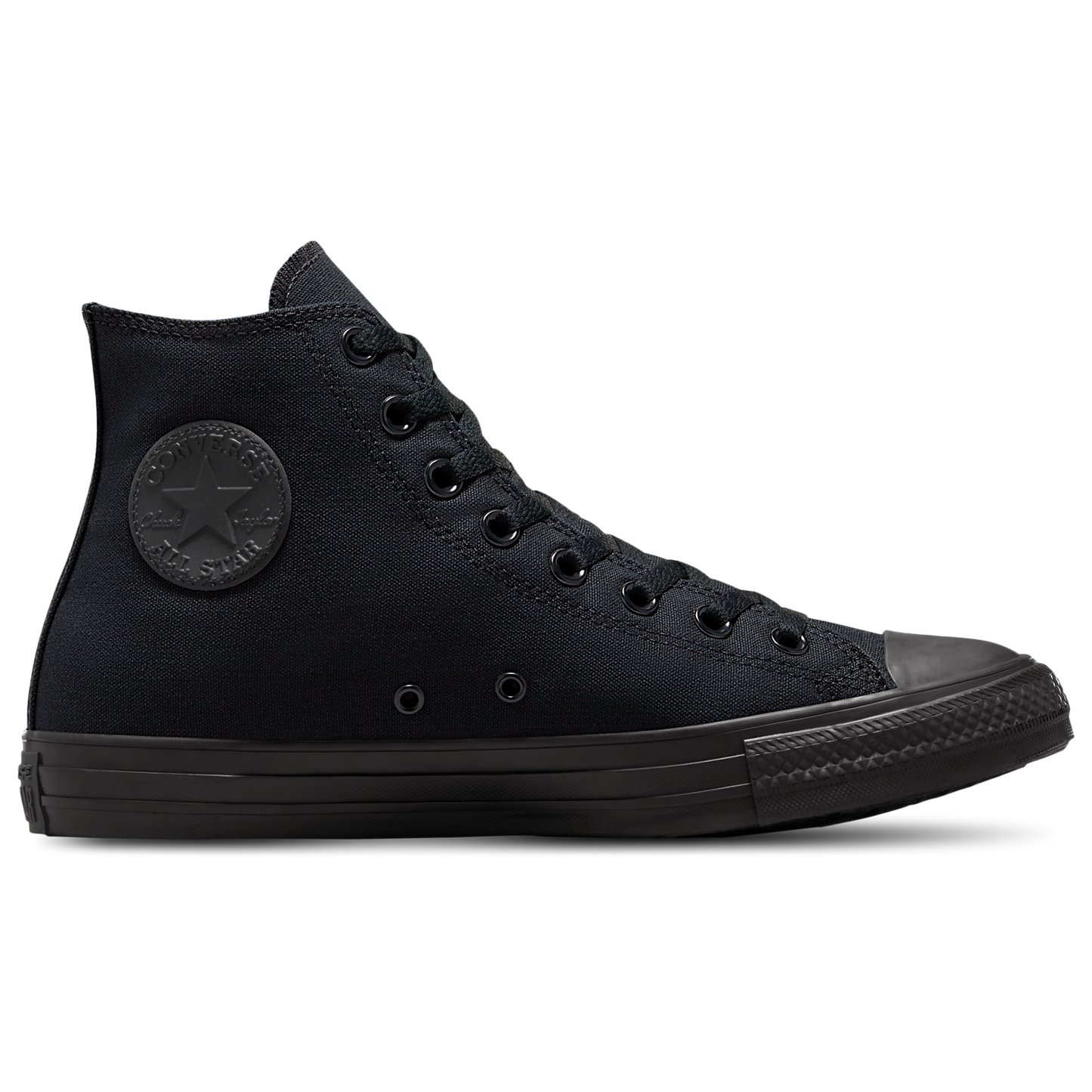 Converse All Star High Top - Men's - Black Monochrome/Black