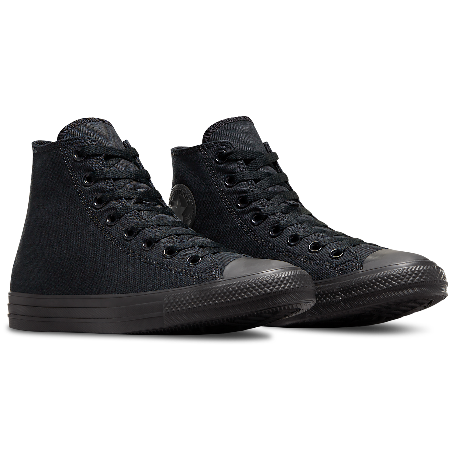 Converse All Star High Top - Men's - Black Monochrome/Black