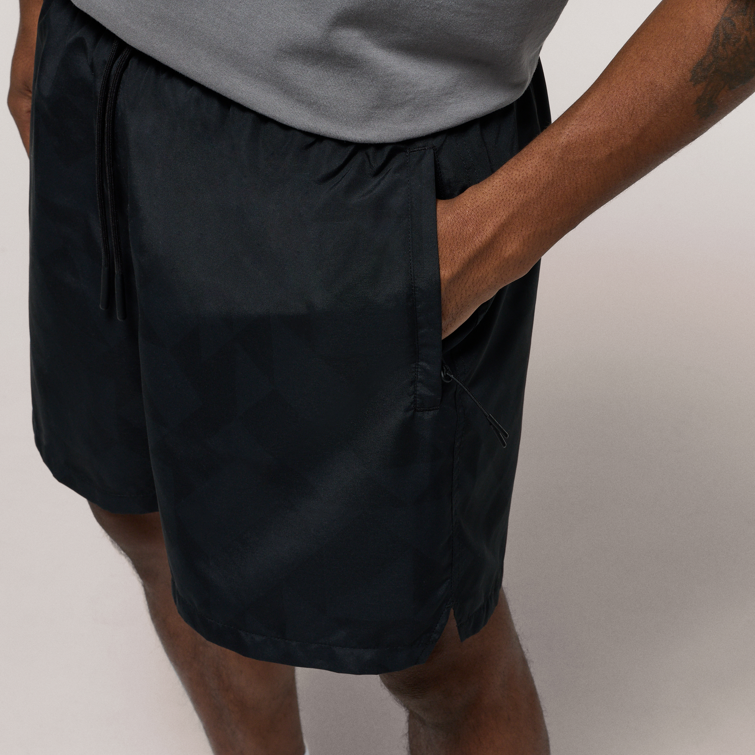 LCKR AA Nylon Shorts - Men's - Black/Equilateral