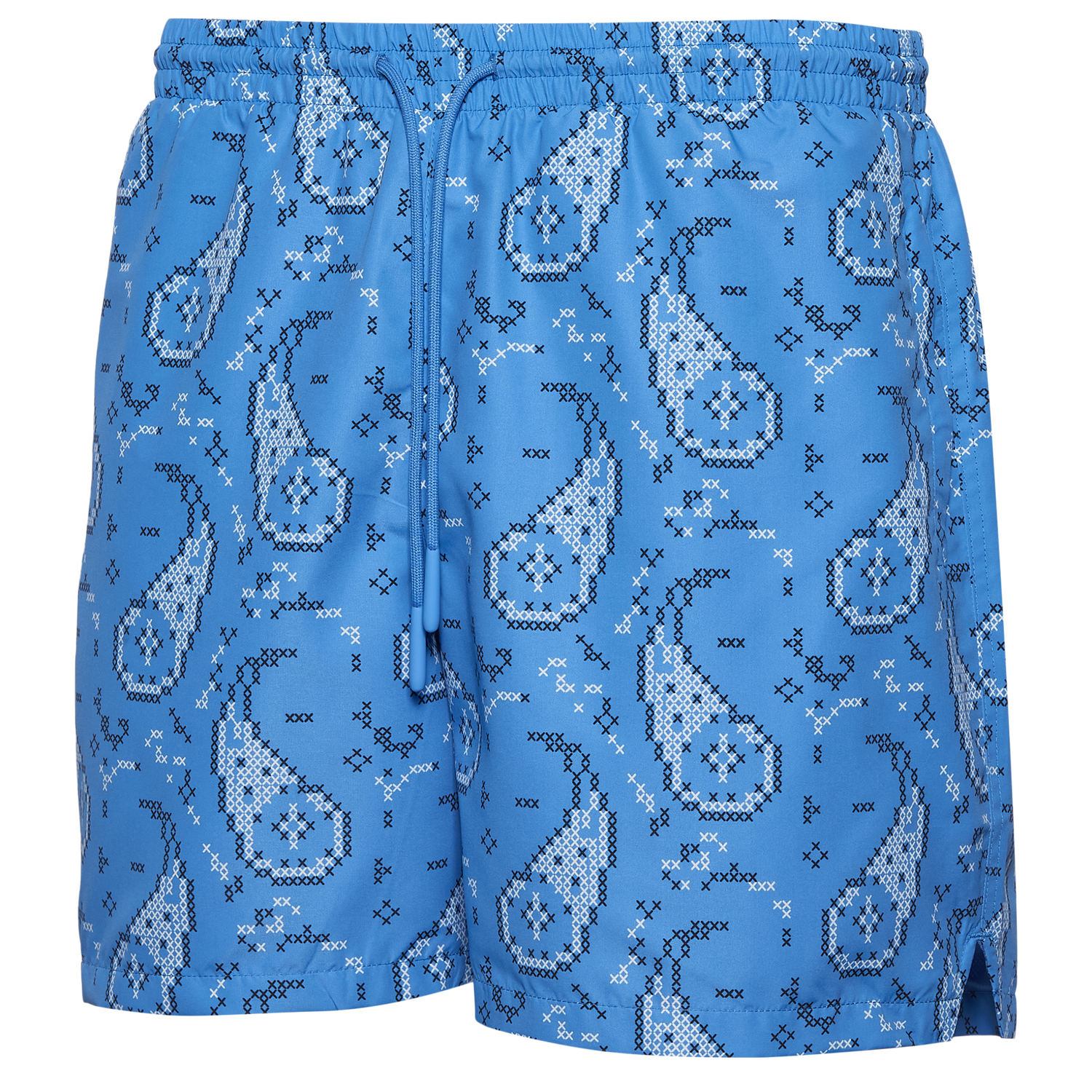 LCKR AA Nylon Shorts - Men's - Regatta/Crosshatch Paisley