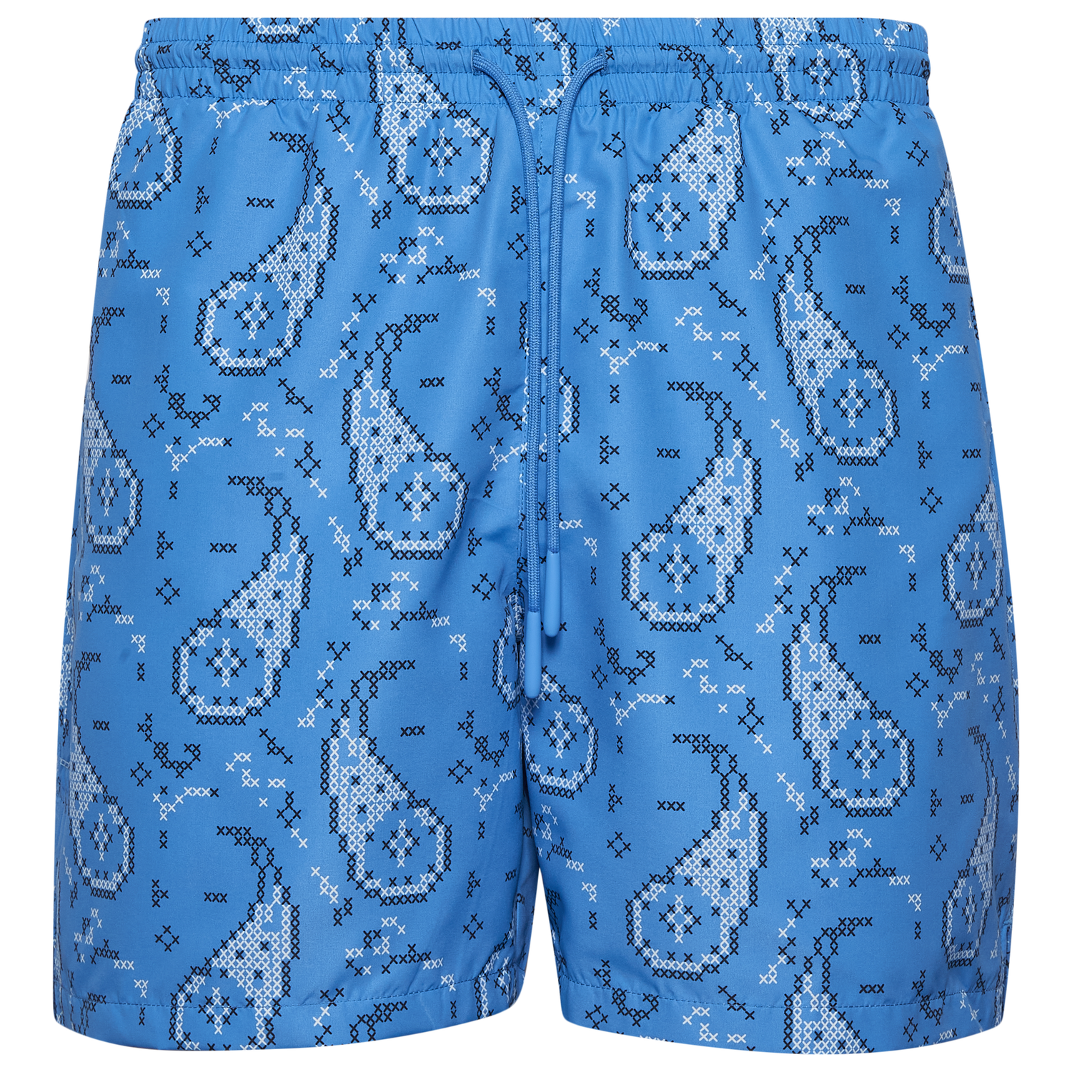 LCKR AA Nylon Shorts - Men's - Regatta/Crosshatch Paisley