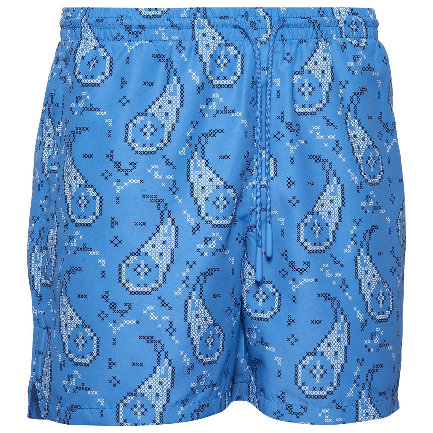 LCKR AA Nylon Shorts - Men's - Regatta/Crosshatch Paisley