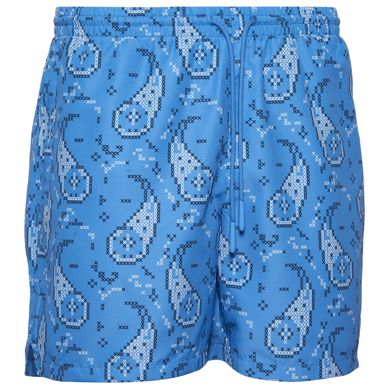 LCKR AA Nylon Shorts - Men's - Regatta/Crosshatch Paisley