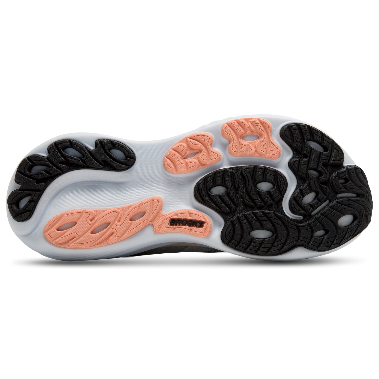 Brooks Adrenaline GTS 25 Wide - Women's - Grey/Blackened Pearl/Coral
