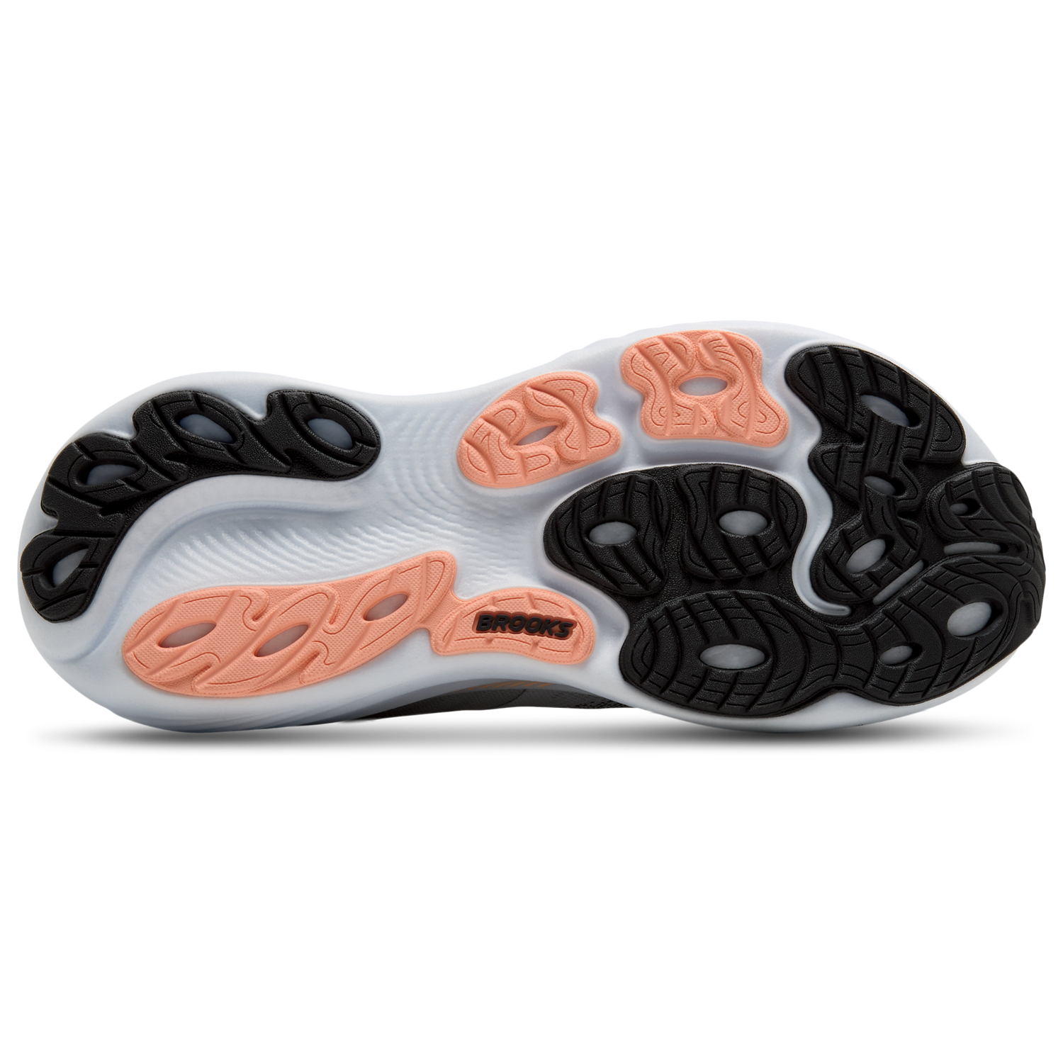 Brooks Adrenaline GTS 25 Wide - Women's - Grey/Blackened Pearl/Coral