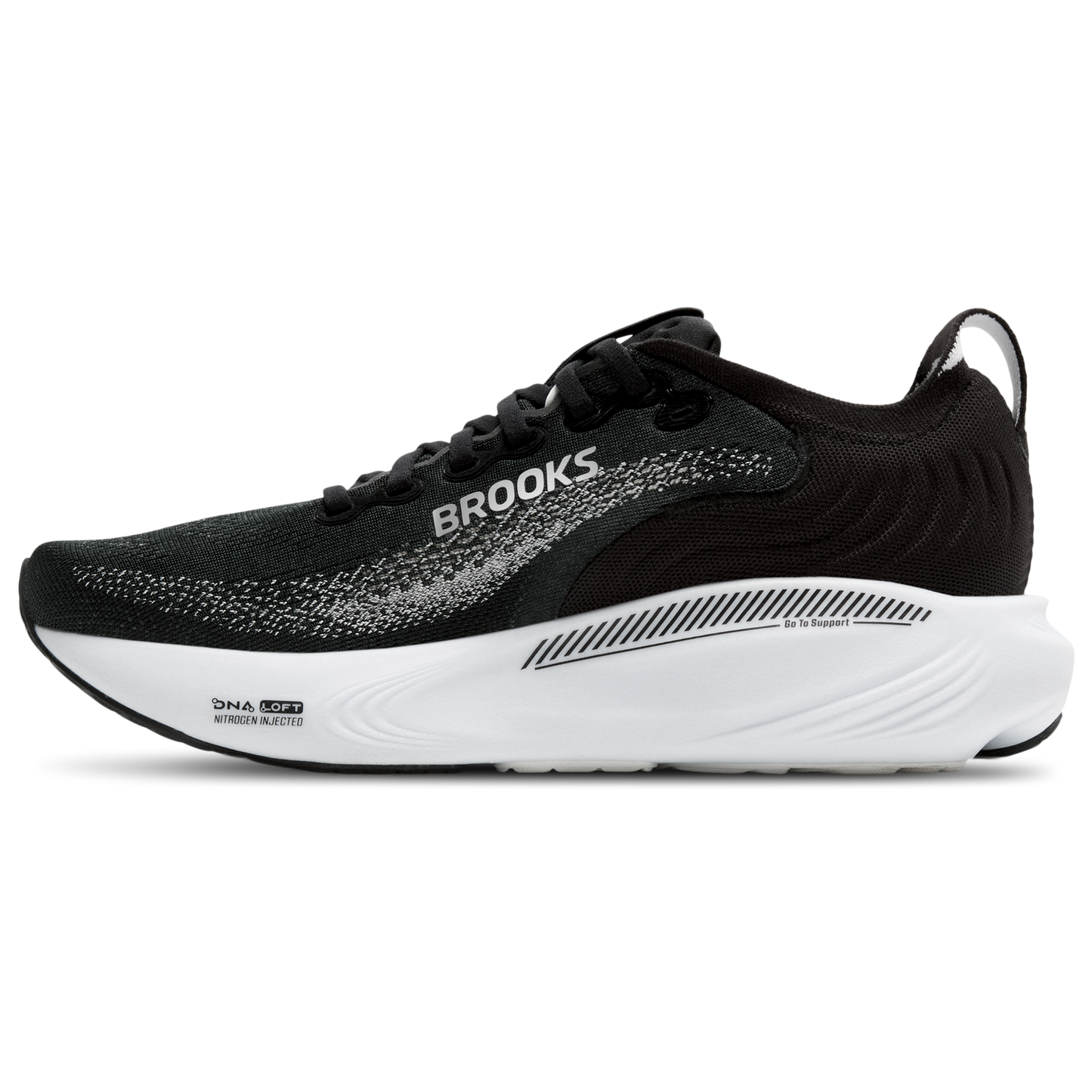 Brooks Adrenaline GTS 25 Wide - Women's - Black/Grey/White