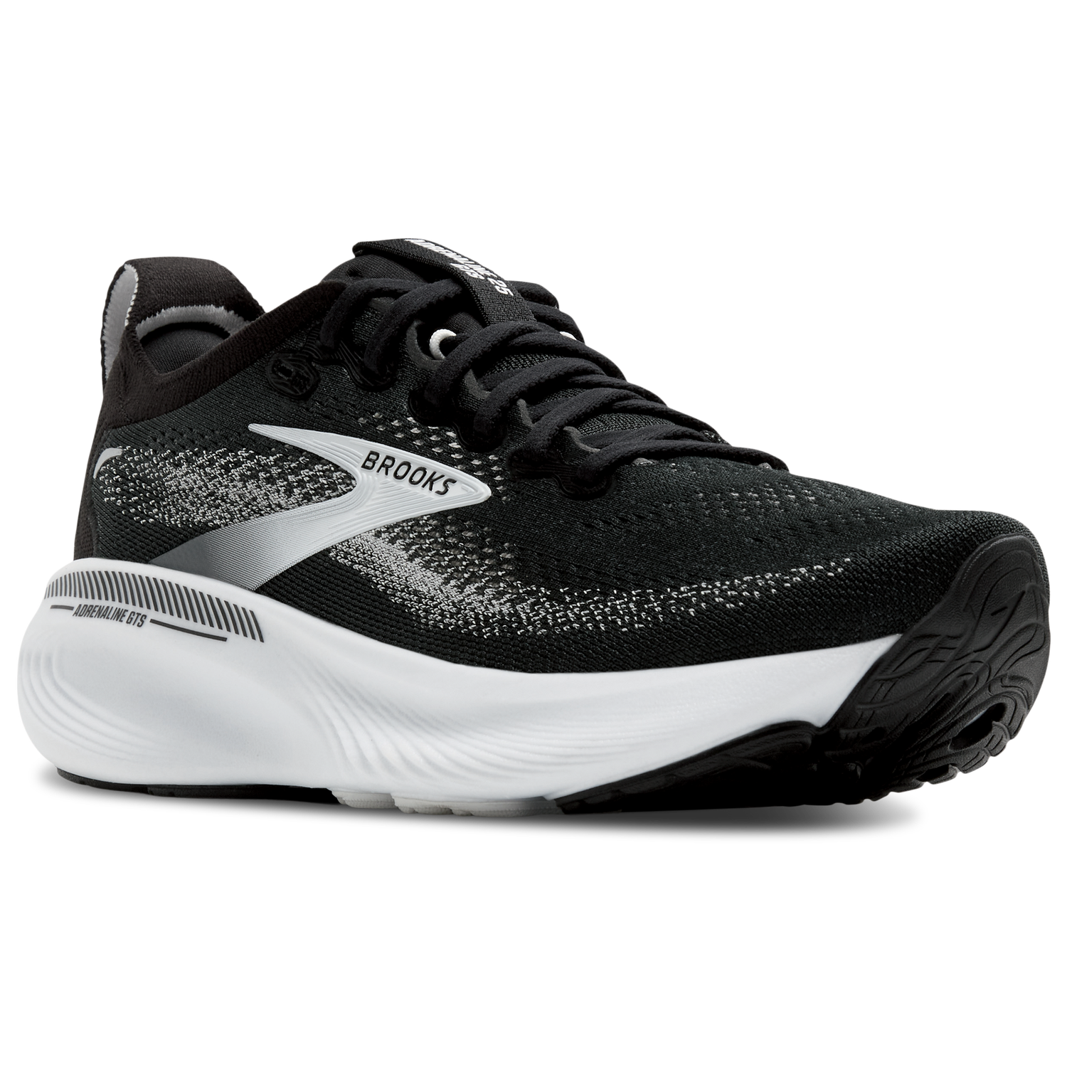 Brooks Adrenaline GTS 25 Wide - Women's - Black/Grey/White