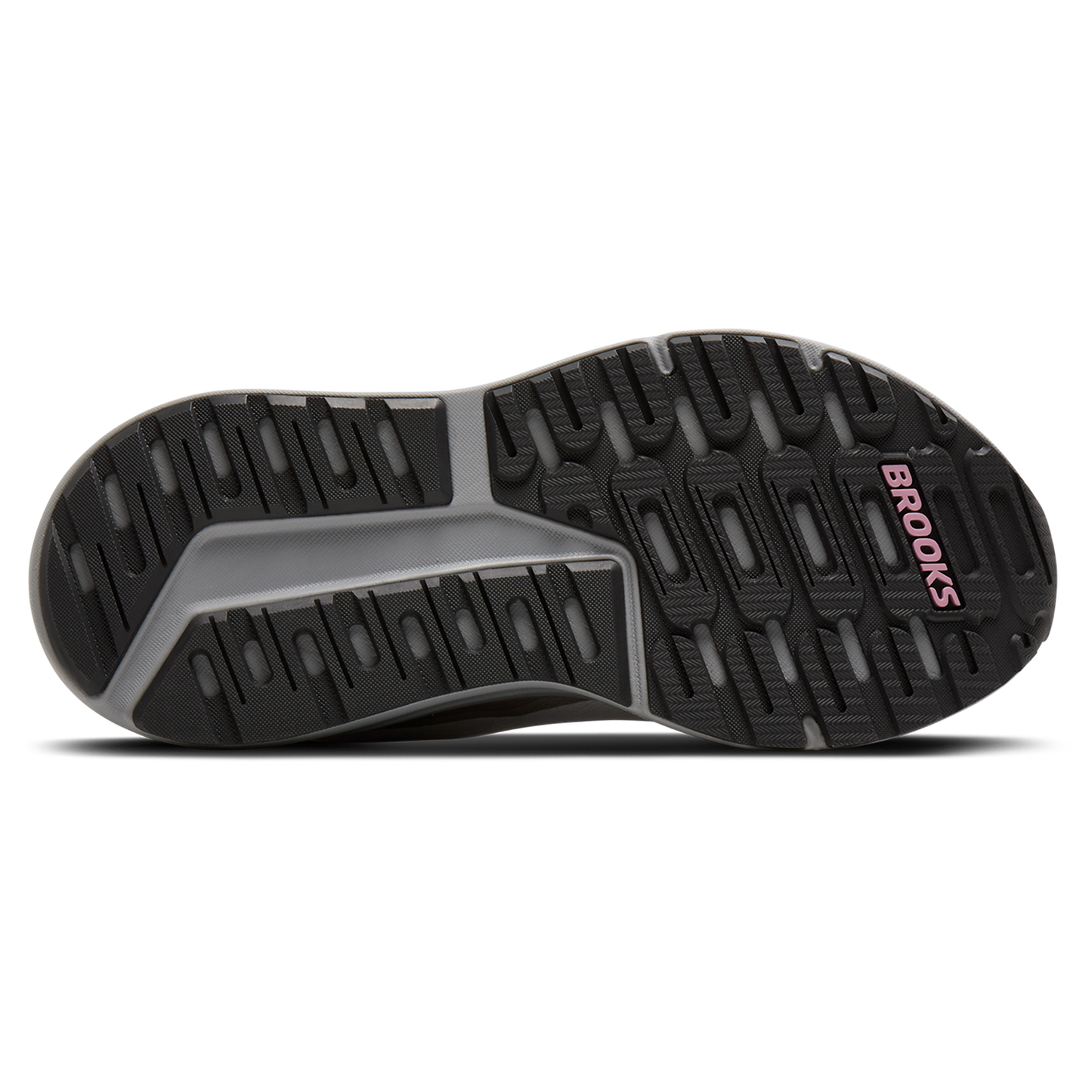 Brooks Ariel GTS 26 - Women's - Oyster Mushroom/Alloy/Pink
