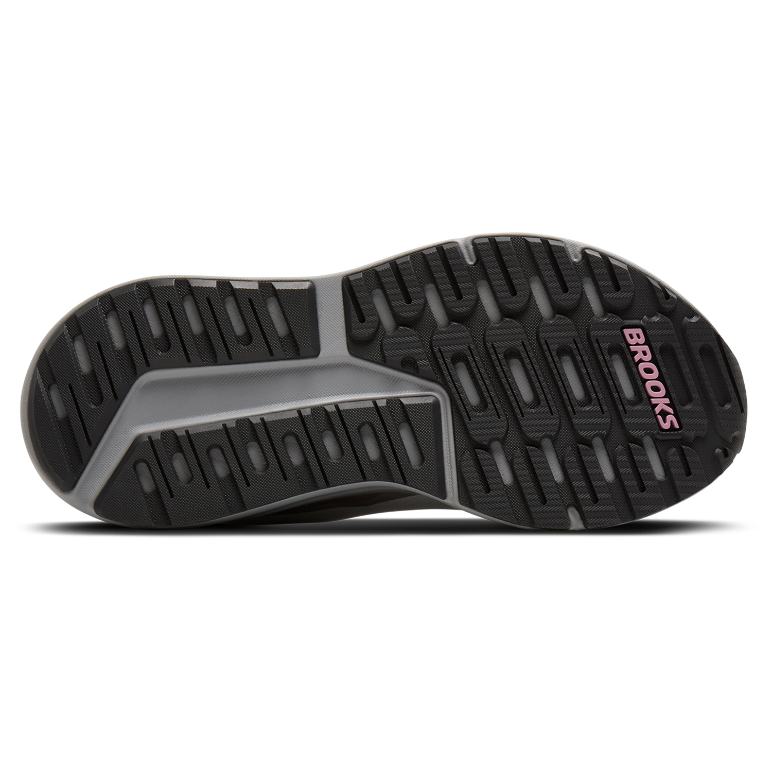 Brooks Ariel GTS 26 - Women's - Oyster Mushroom/Alloy/Pink