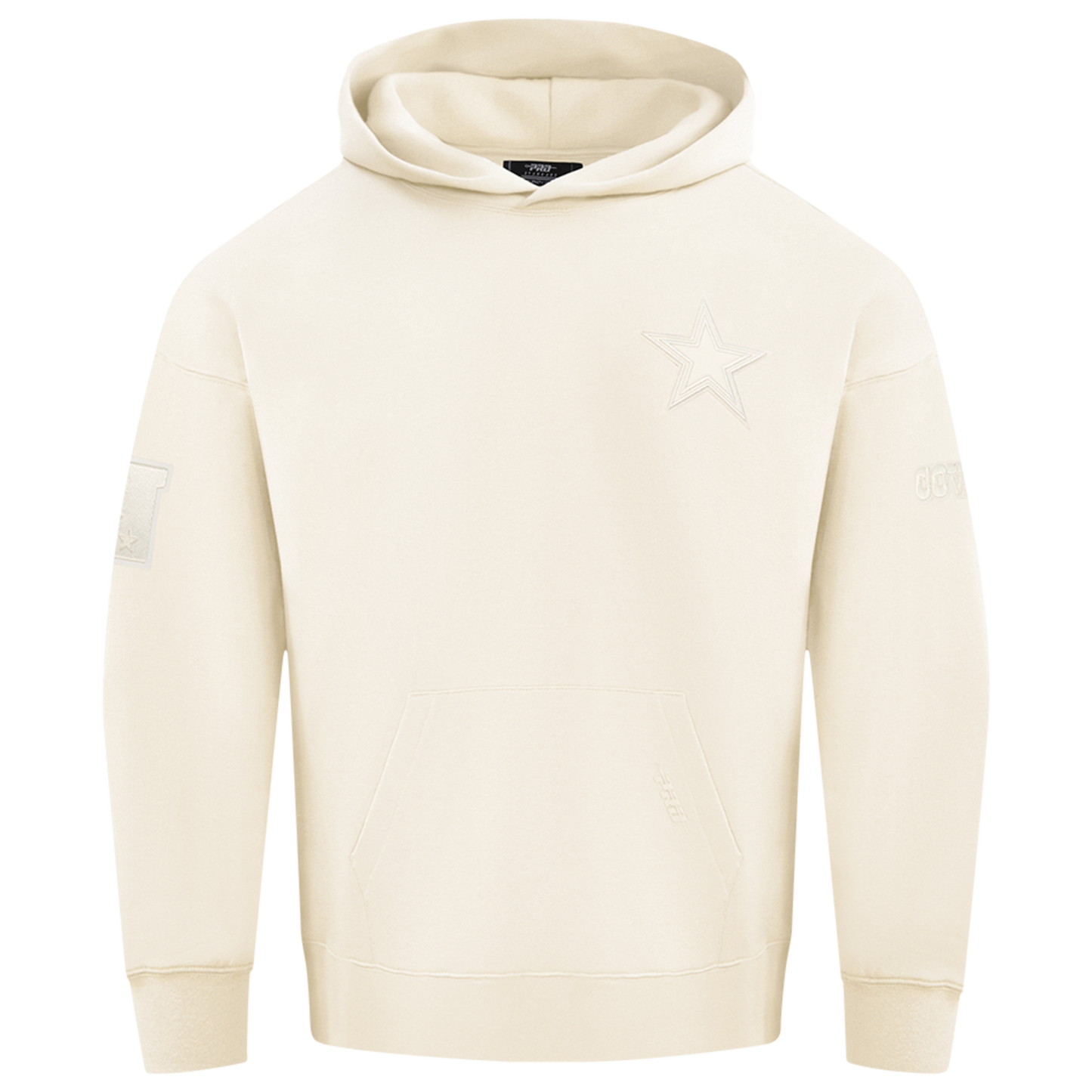 Pro Standard Cowboys Pullover Hoodie - Men's - Eggshell