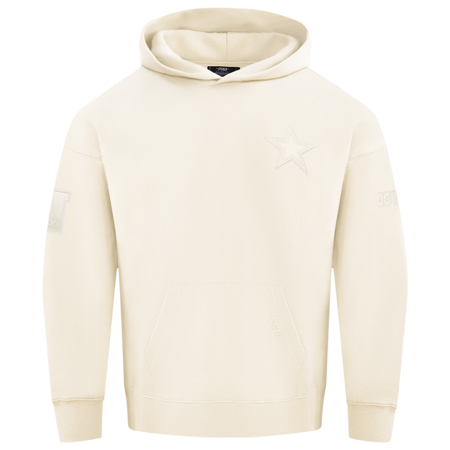 Pro Standard Cowboys Pullover Hoodie - Men's - Eggshell