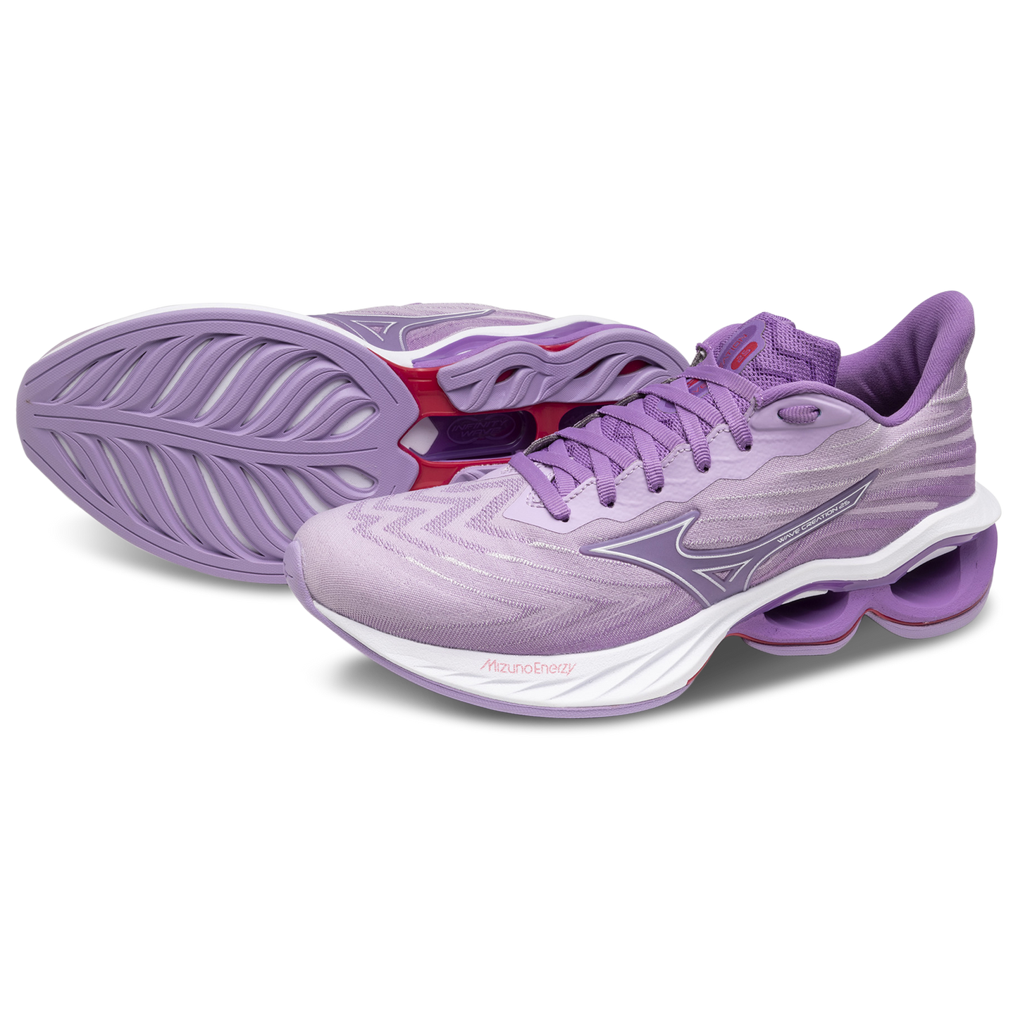 Mizuno Wave Creation 25 SSW  - Women's - Crocus Petal/White