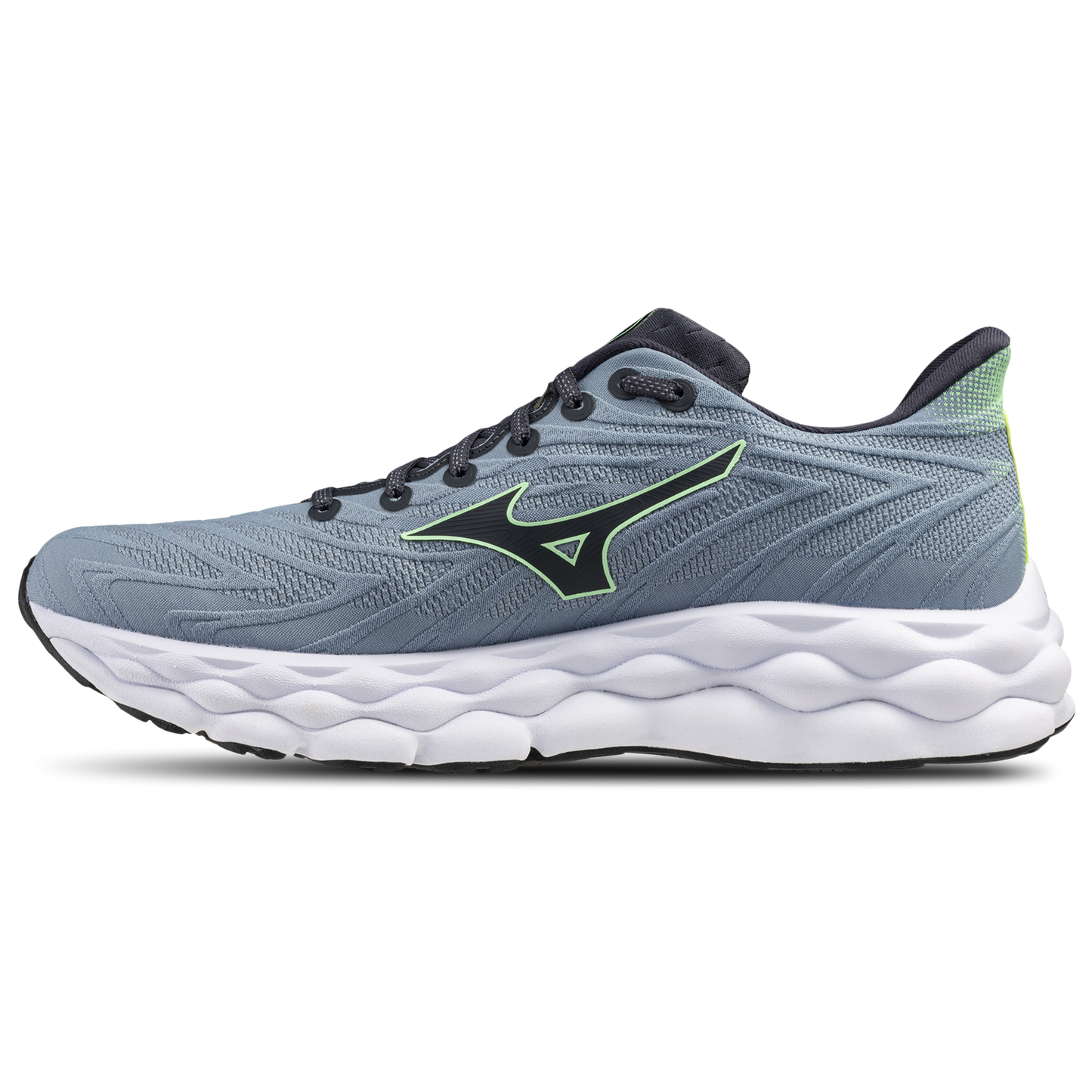 Mizuno Wave Sky 8 - Men's - Citadel/Vintage Indigo