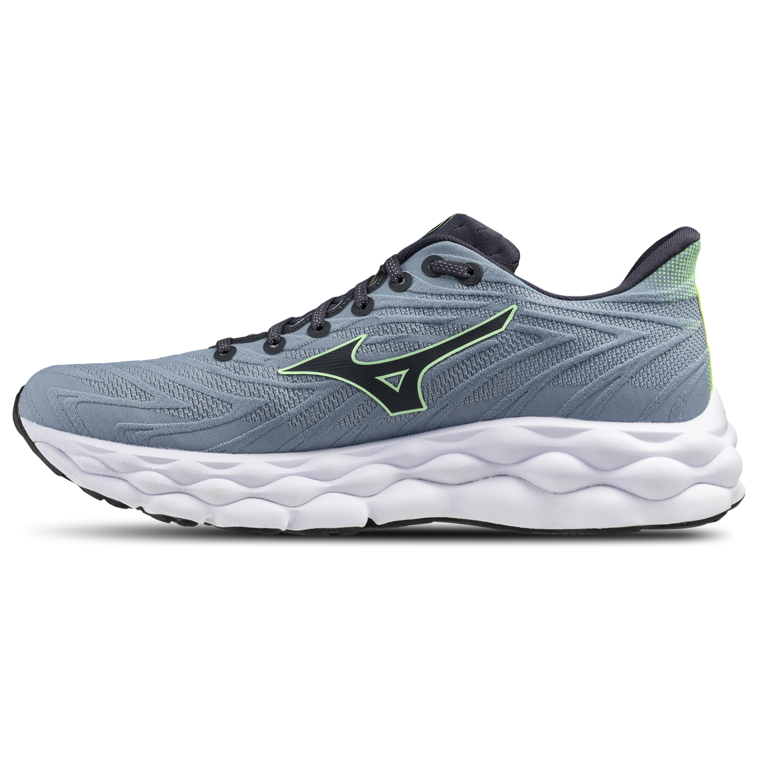Mizuno Wave Sky 8 - Men's - Citadel/Vintage Indigo