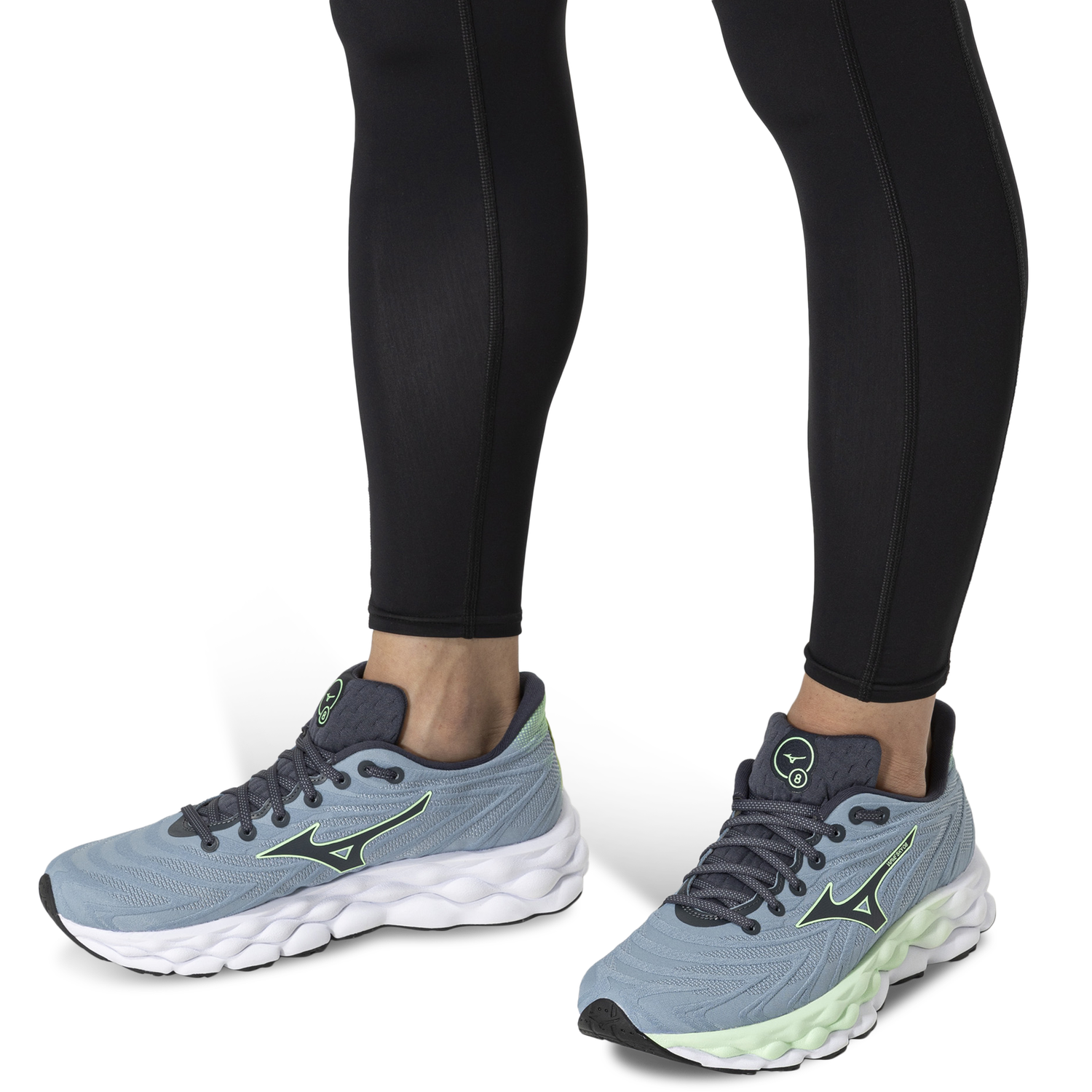 Mizuno Wave Sky 8 - Men's - Citadel/Vintage Indigo