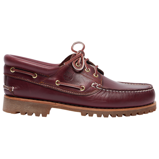 Timberland 3 Eye Boat Shoes - Men's - Burgundy/Burgundy