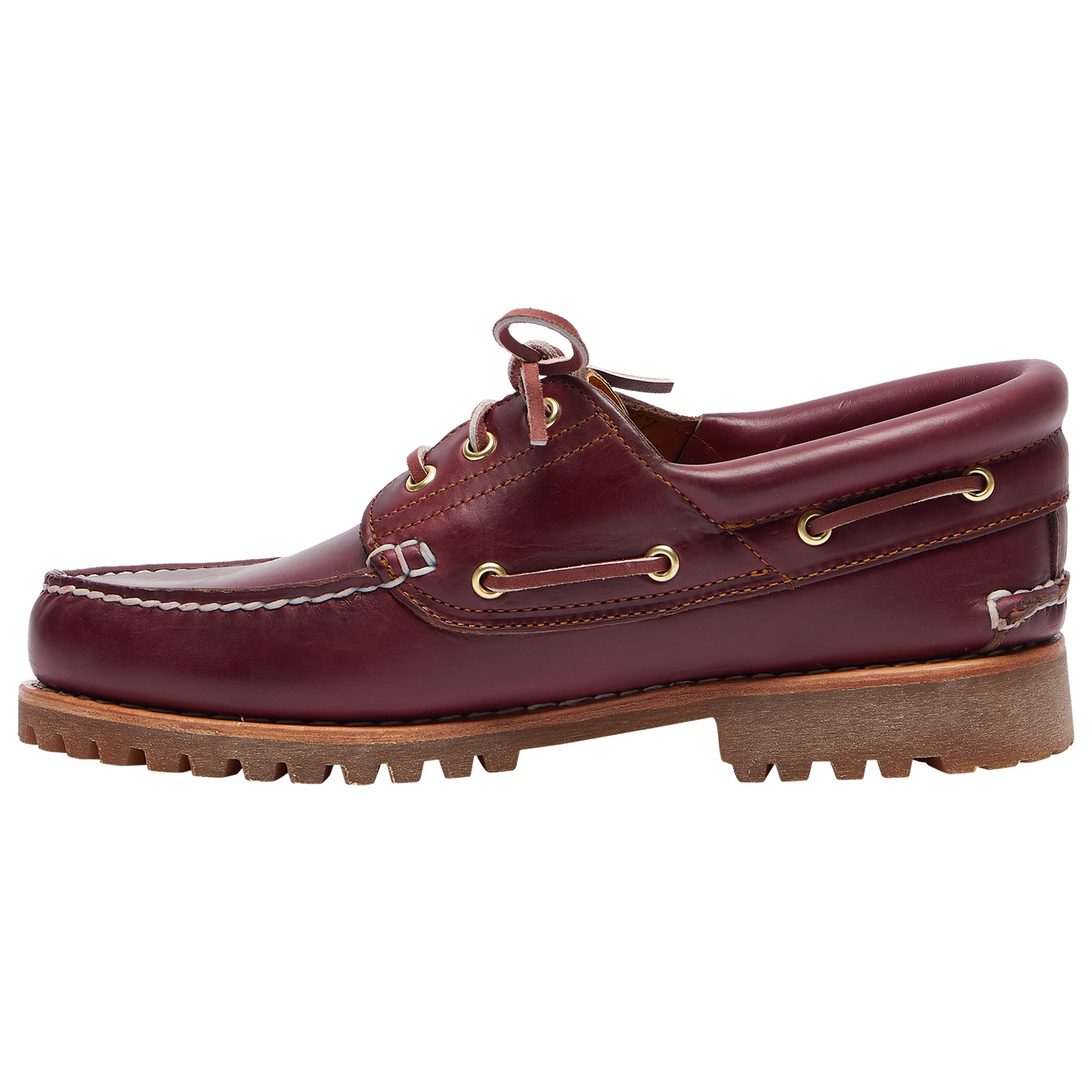 Timberland 3 Eye Boat Shoes - Men's - Burgundy/Burgundy