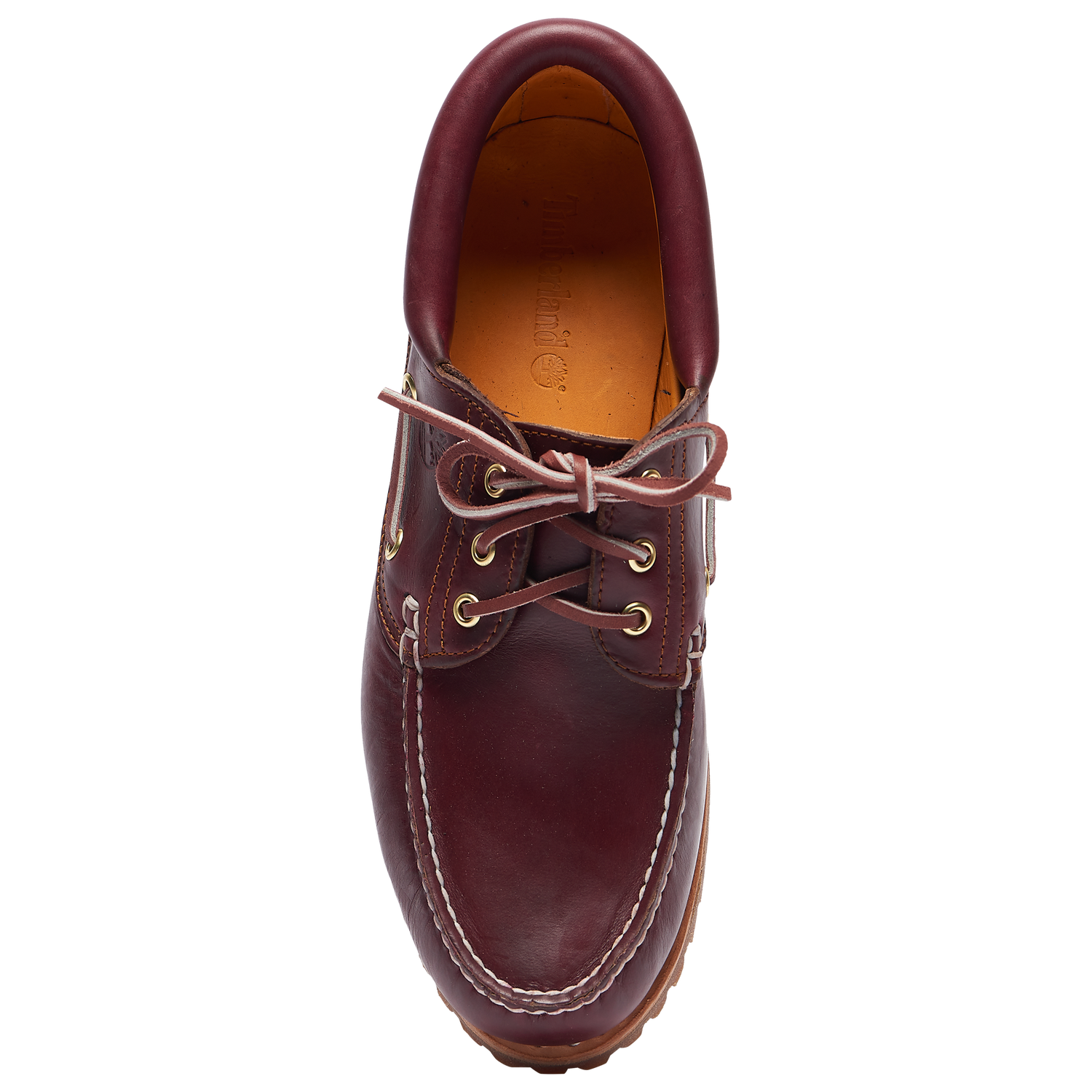 Timberland 3 Eye Boat Shoes - Men's - Burgundy/Burgundy