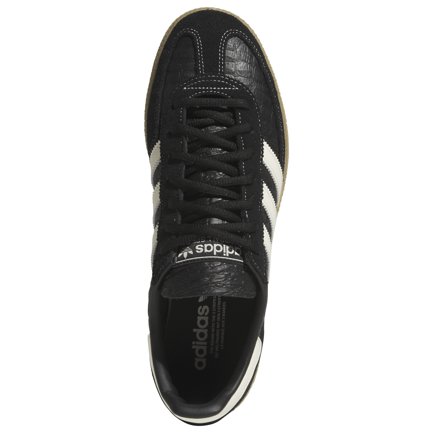adidas Handball Crocs BLACK/CREME - Men's - Black/Tan