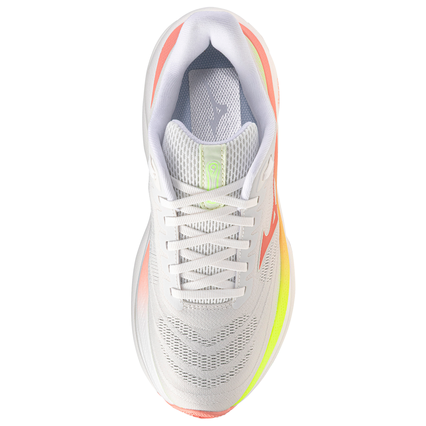 Mizuno Wave Sky 9 Wide - Women's - White/Orange
