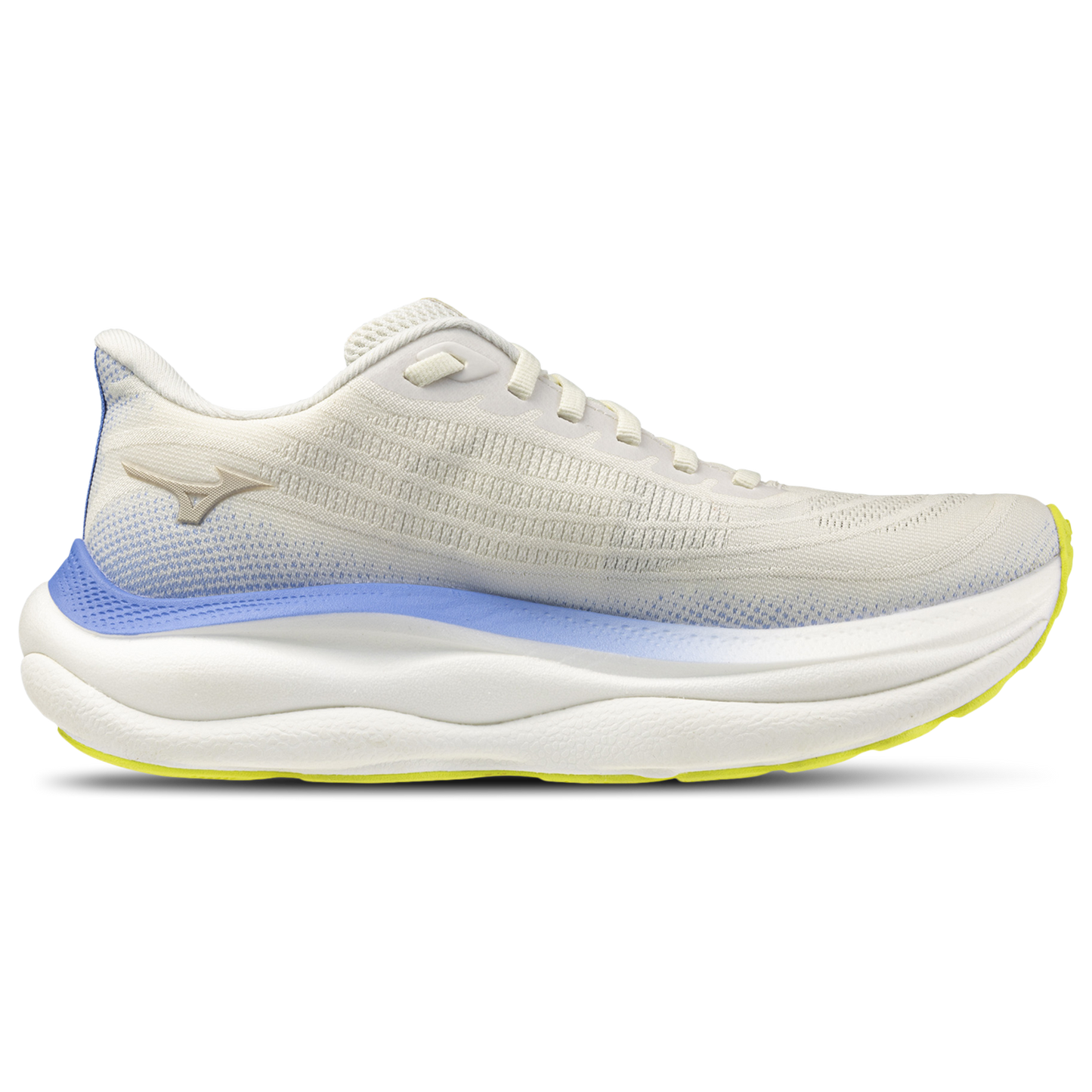 Mizuno Wave Sky 9 Wide - Women's - Snow White/Silver Birch