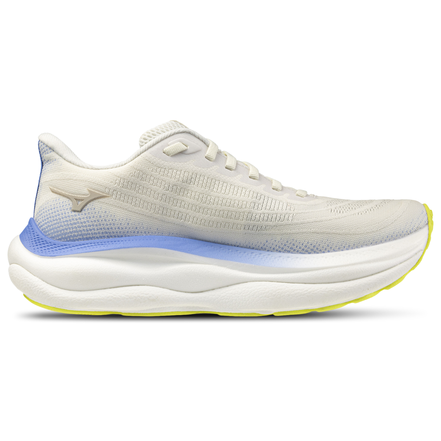 Mizuno Wave Sky 9 Wide - Women's - Snow White/Silver Birch