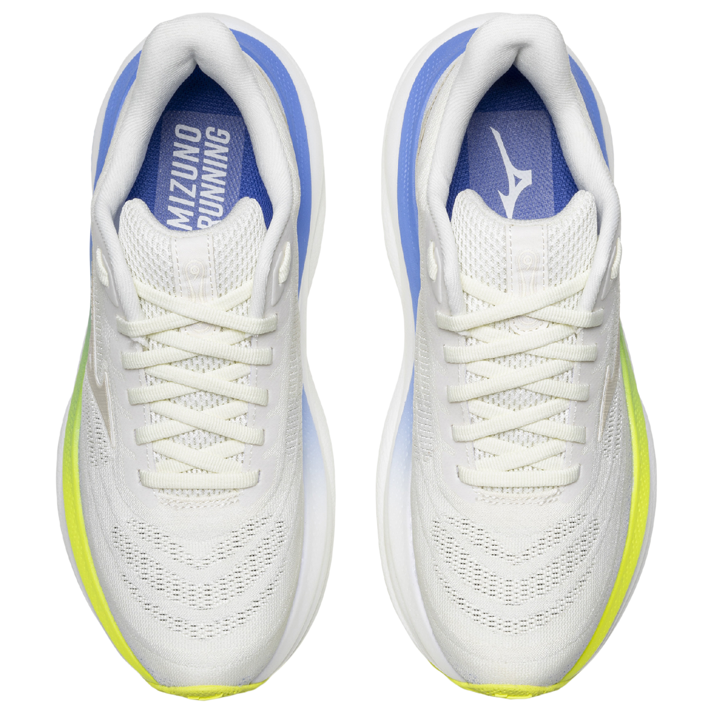 Mizuno Wave Sky 9 Wide - Women's - Snow White/Silver Birch (45320D9Z)