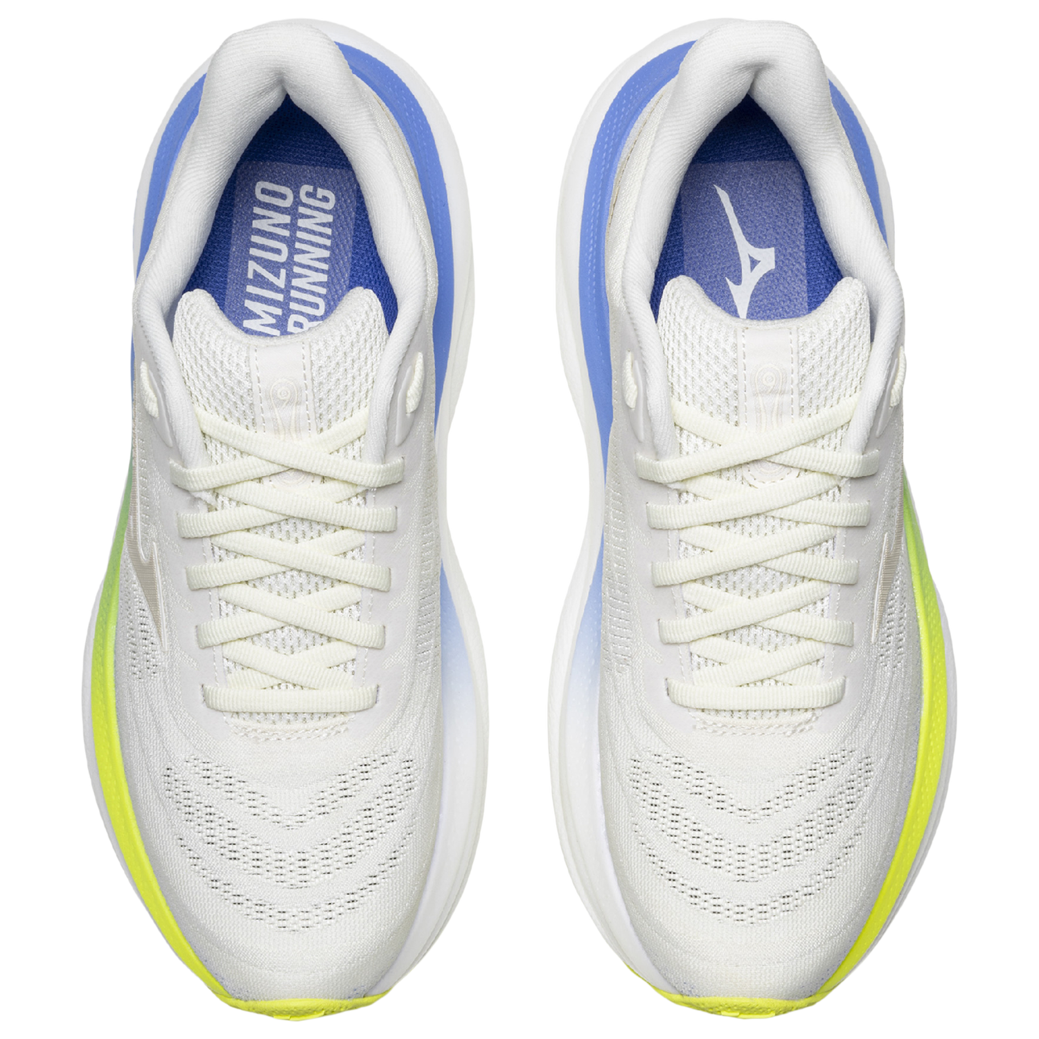 Mizuno Wave Sky 9 Wide - Women's - Snow White/Silver Birch (45320D9Z)